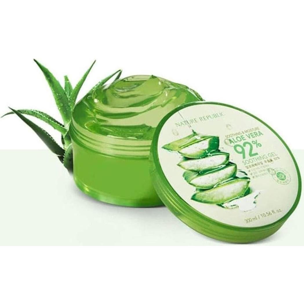 Gel Calmante e Hidratante Aloe Vera 92% Nature Republic 312 ml