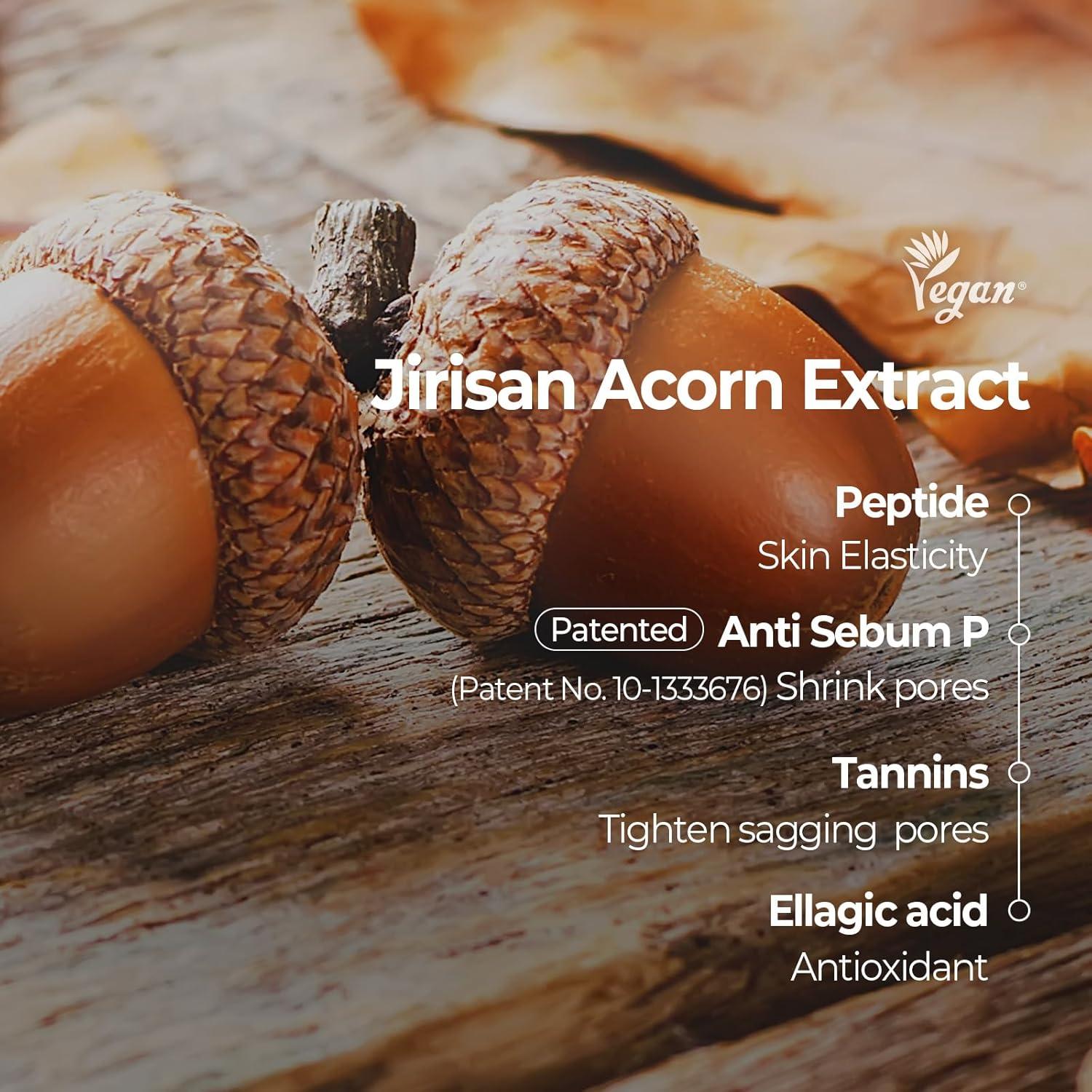 Máscara de Tela Diaria SKINFOOD Acorn Pore 30EA - Apreta Poros