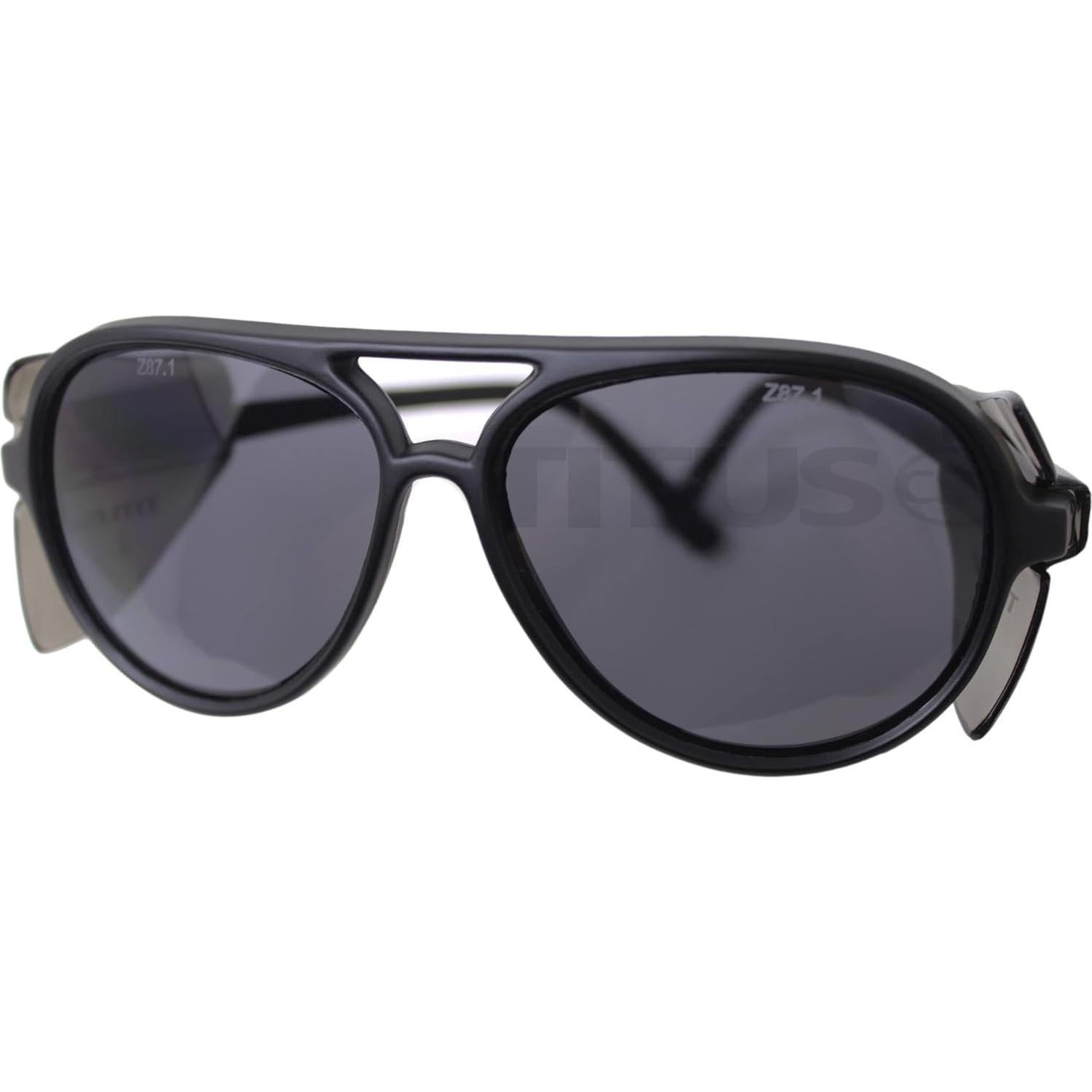 Gafas de Sol Aviador Retro Titus G35 UV400 con Escudos Laterales