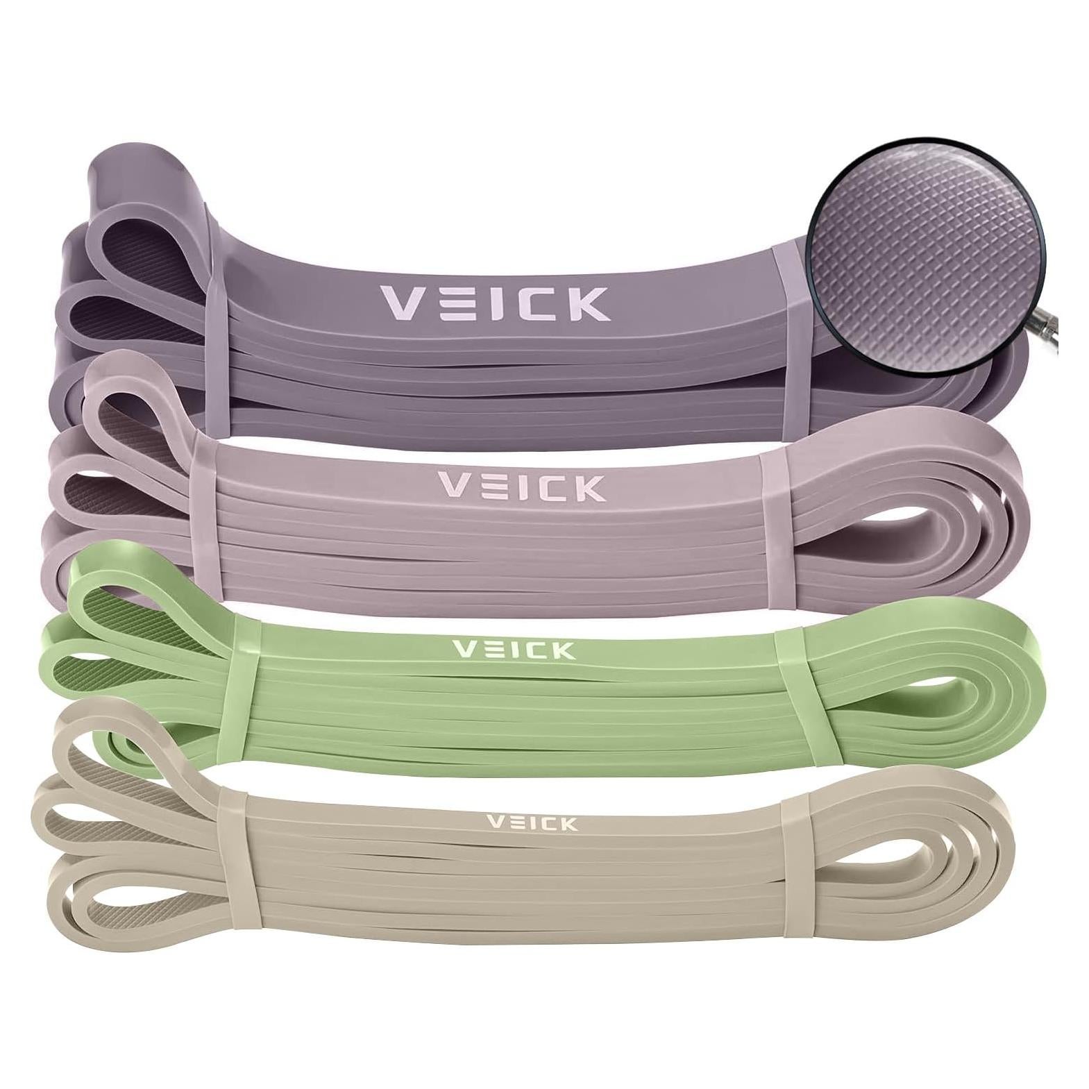 Bandas de Resistencia VEICK HQ4006 - Juego de 4 para Entrenamiento