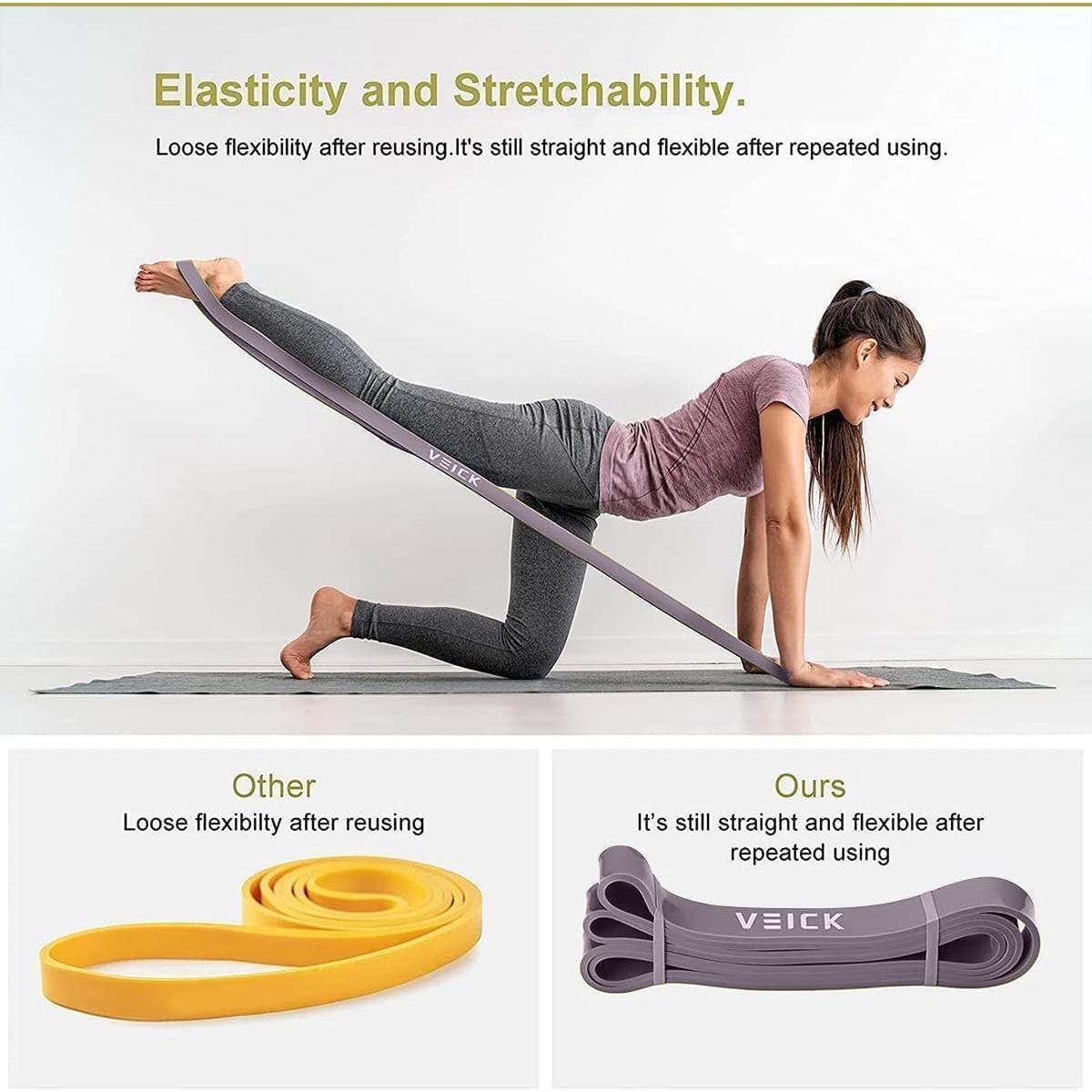 Bandas de Resistencia VEICK HQ4006 - Juego de 4 para Entrenamiento