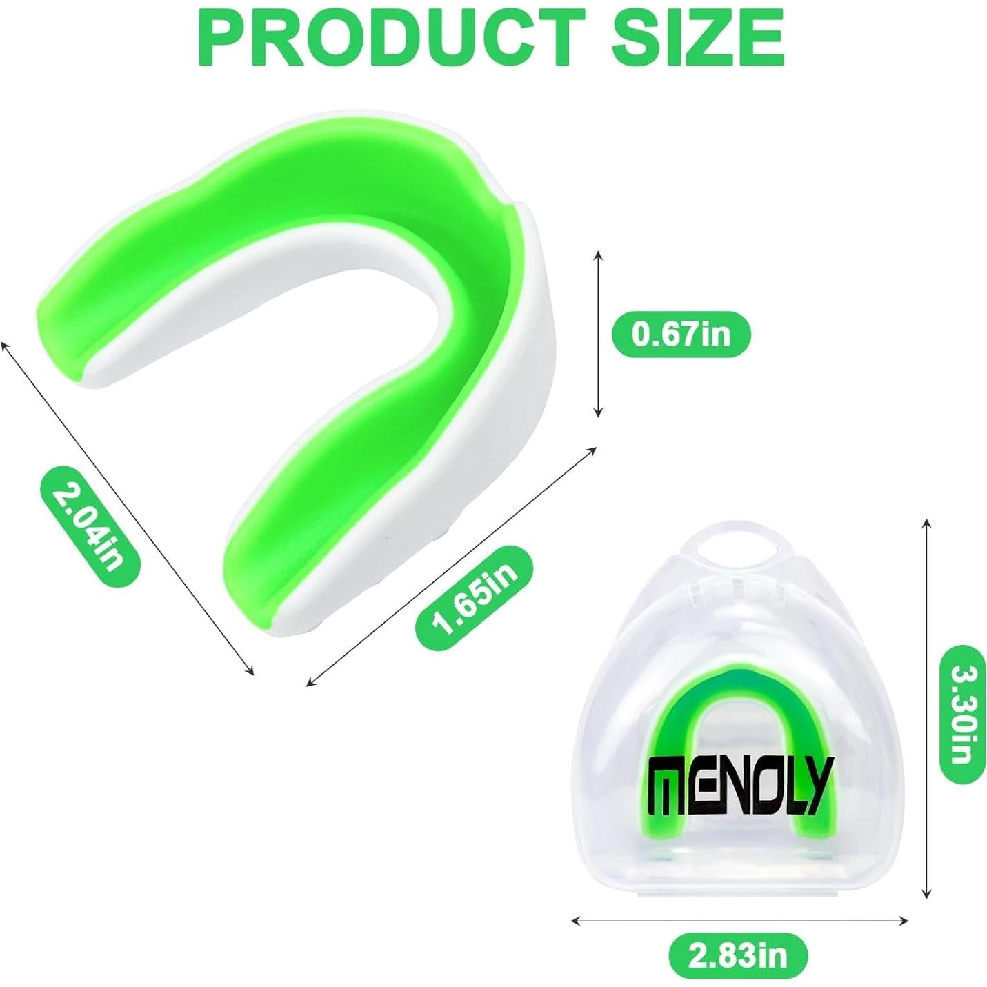 Protector Bucal Niños MENOLY 5 Paquetes Libre de BPA