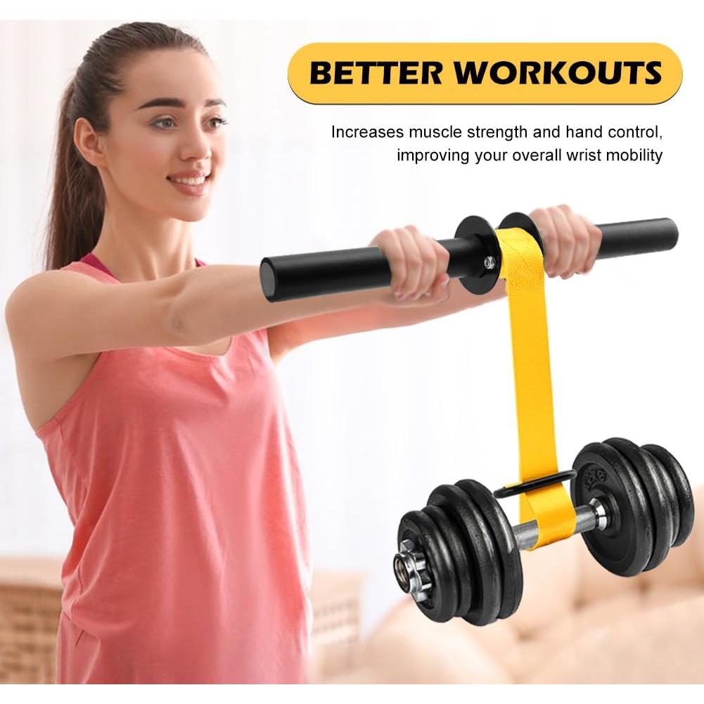 Fortalecedor de Antebrazo PUXING con Rodillo de Muñeca Ajustable