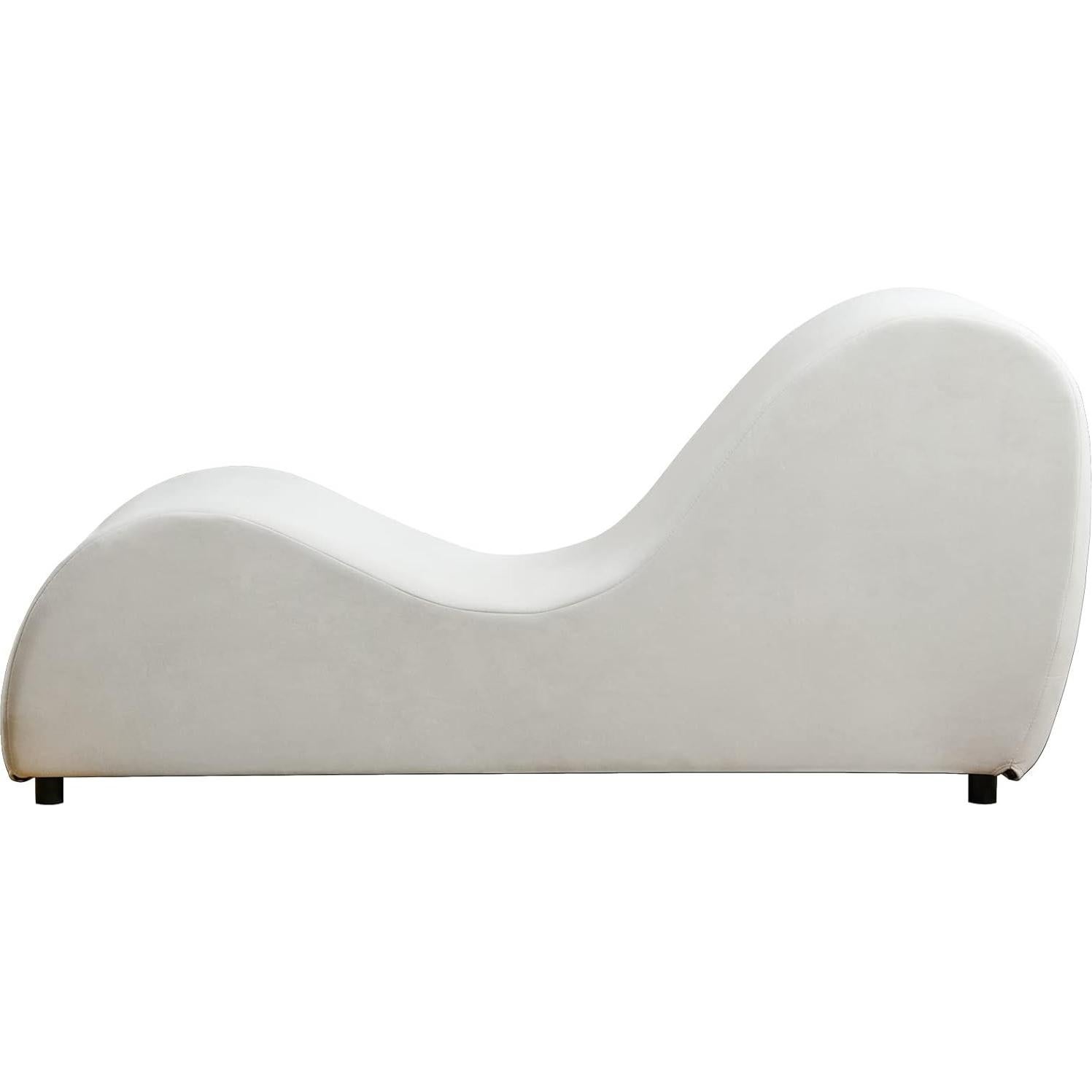 Silla de Yoga Curvada ijuicy Beige - Ergonomía y Estilo Moderno