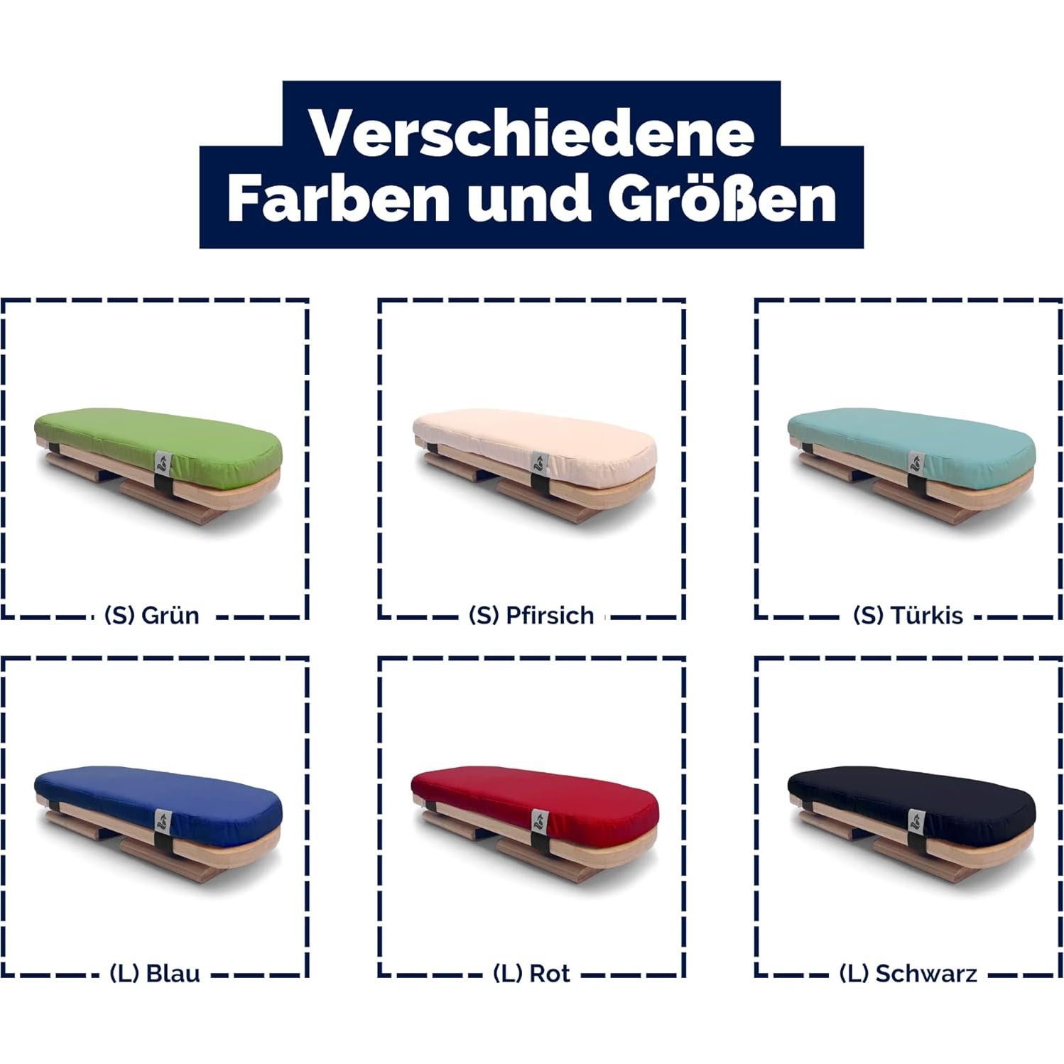 Banco de Meditación metaFox Plegable Bambú Durazno Pequeño