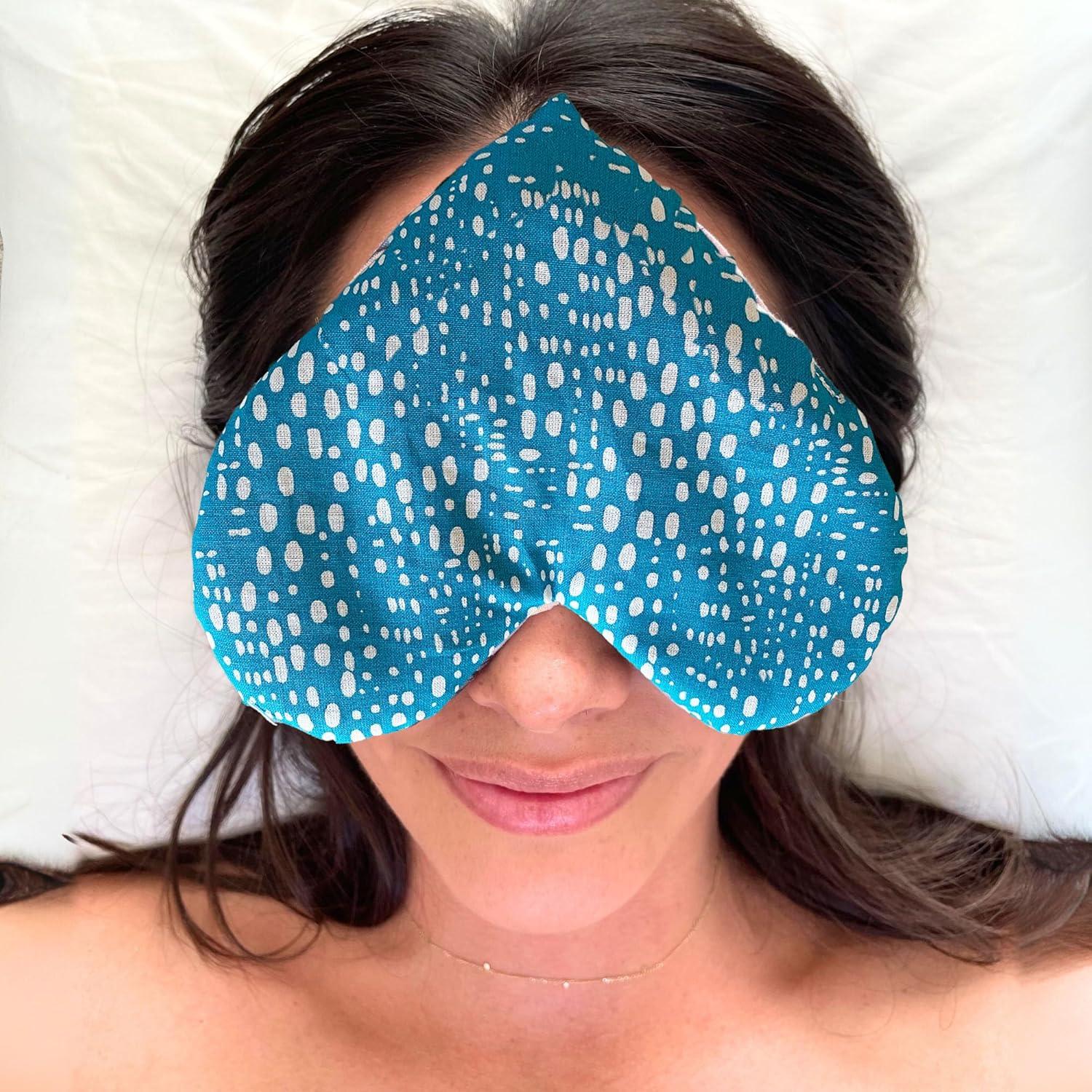 Almohadilla de Ojos con Peso Corazón Lavanda Orgánica 190g