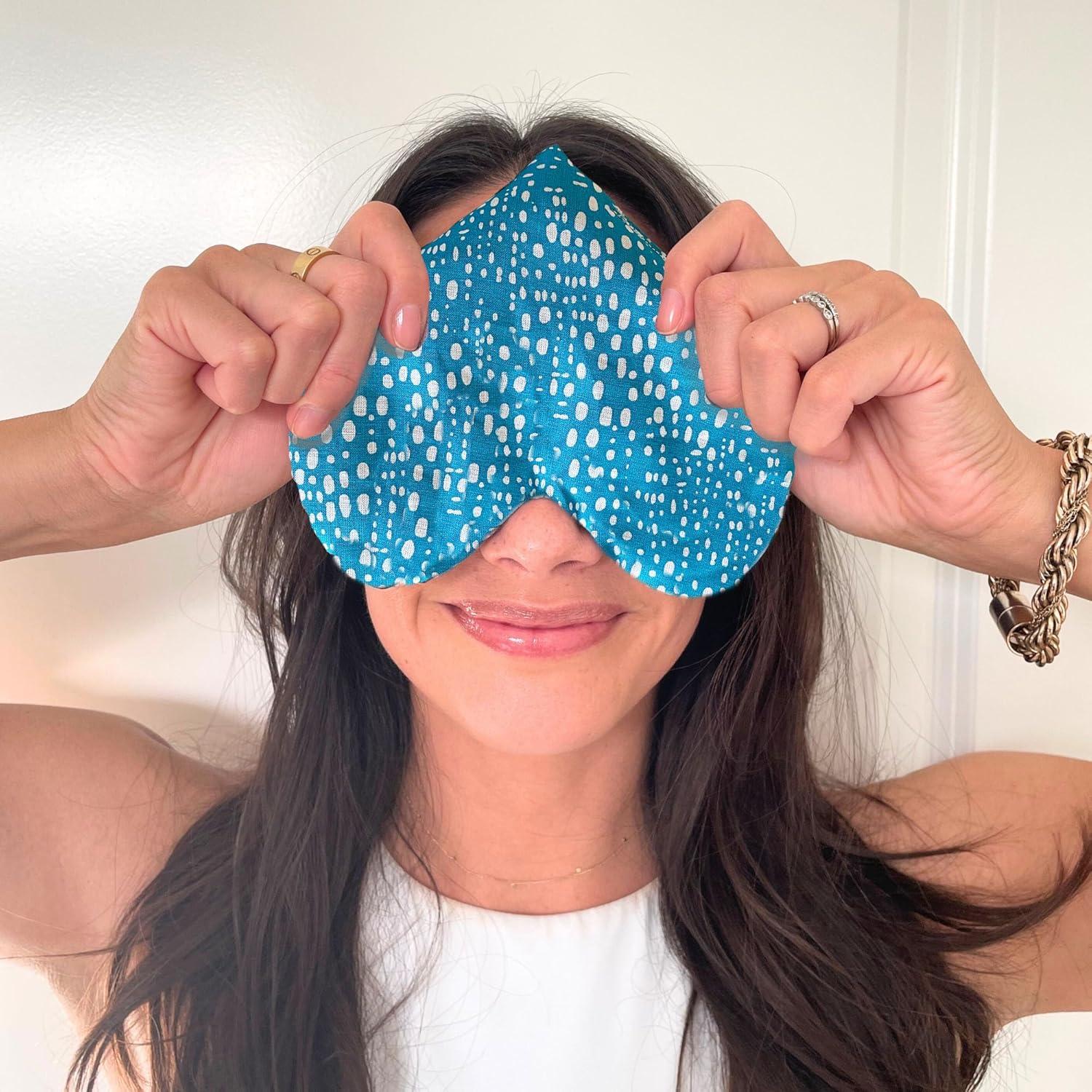 Almohadilla de Ojos con Peso Corazón Lavanda Orgánica 190g