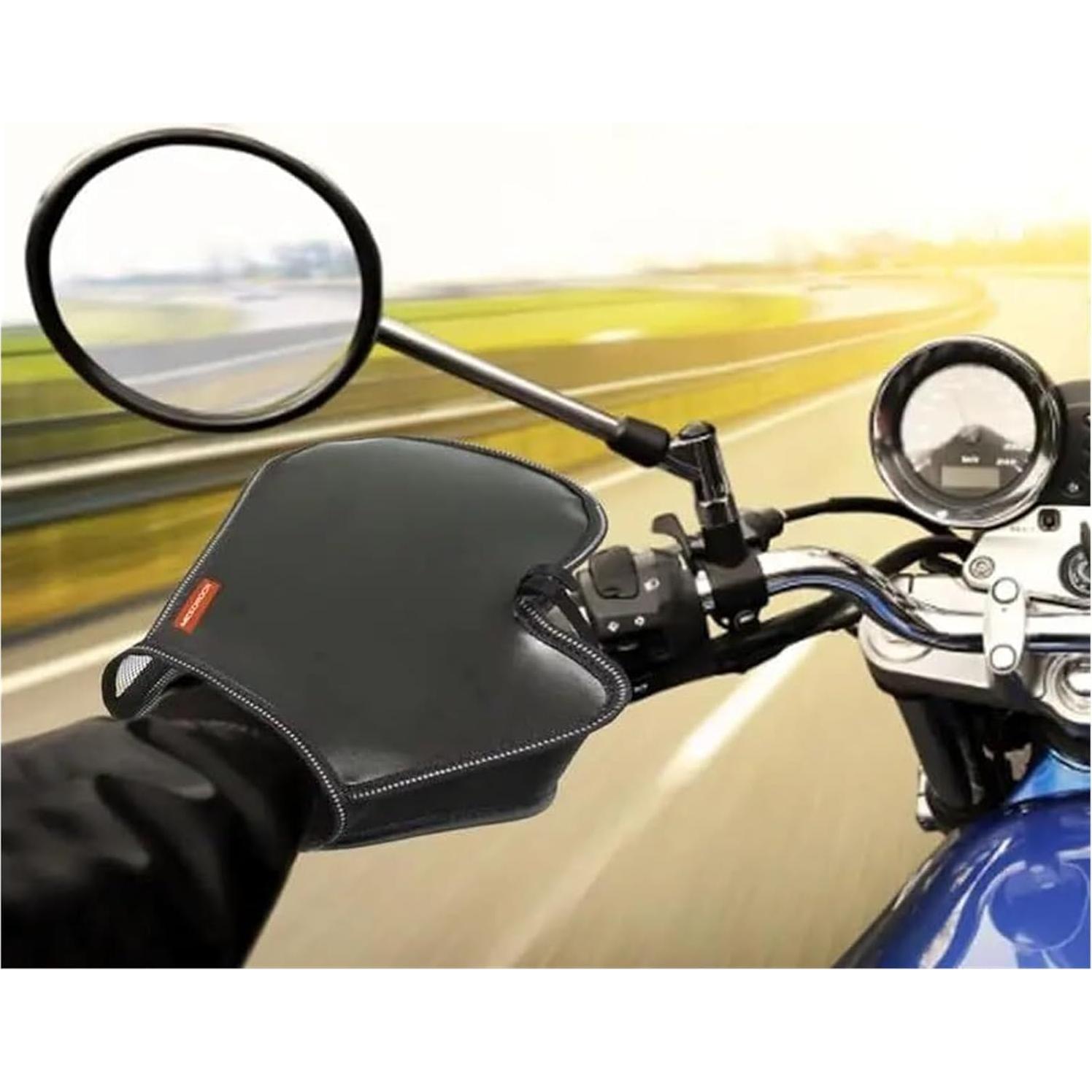 Manoplas de Manillar de Motocicleta ZXDdxjiu - Protección Solar