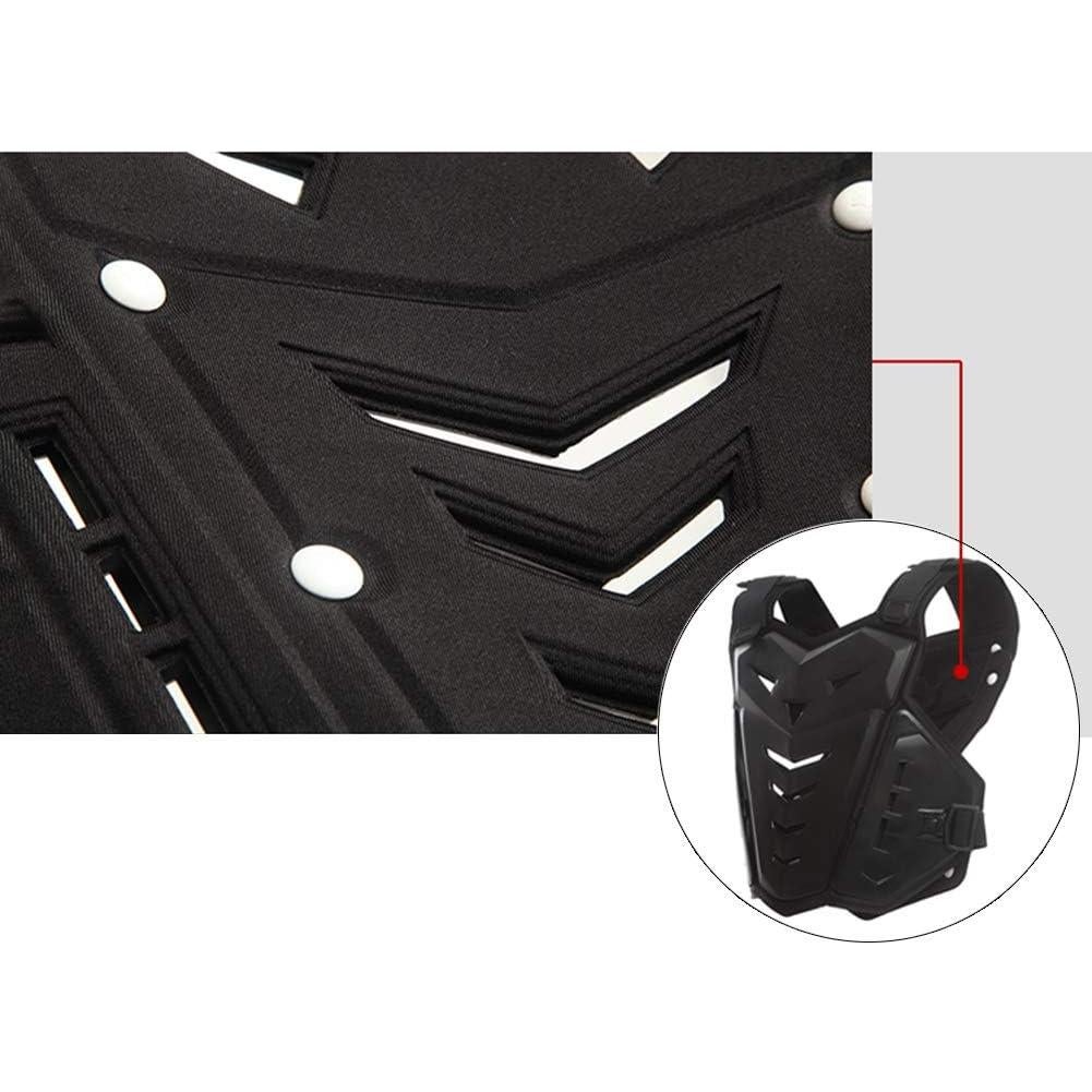 Chaleco Protector de Armadura PETA para Motocicleta Negro