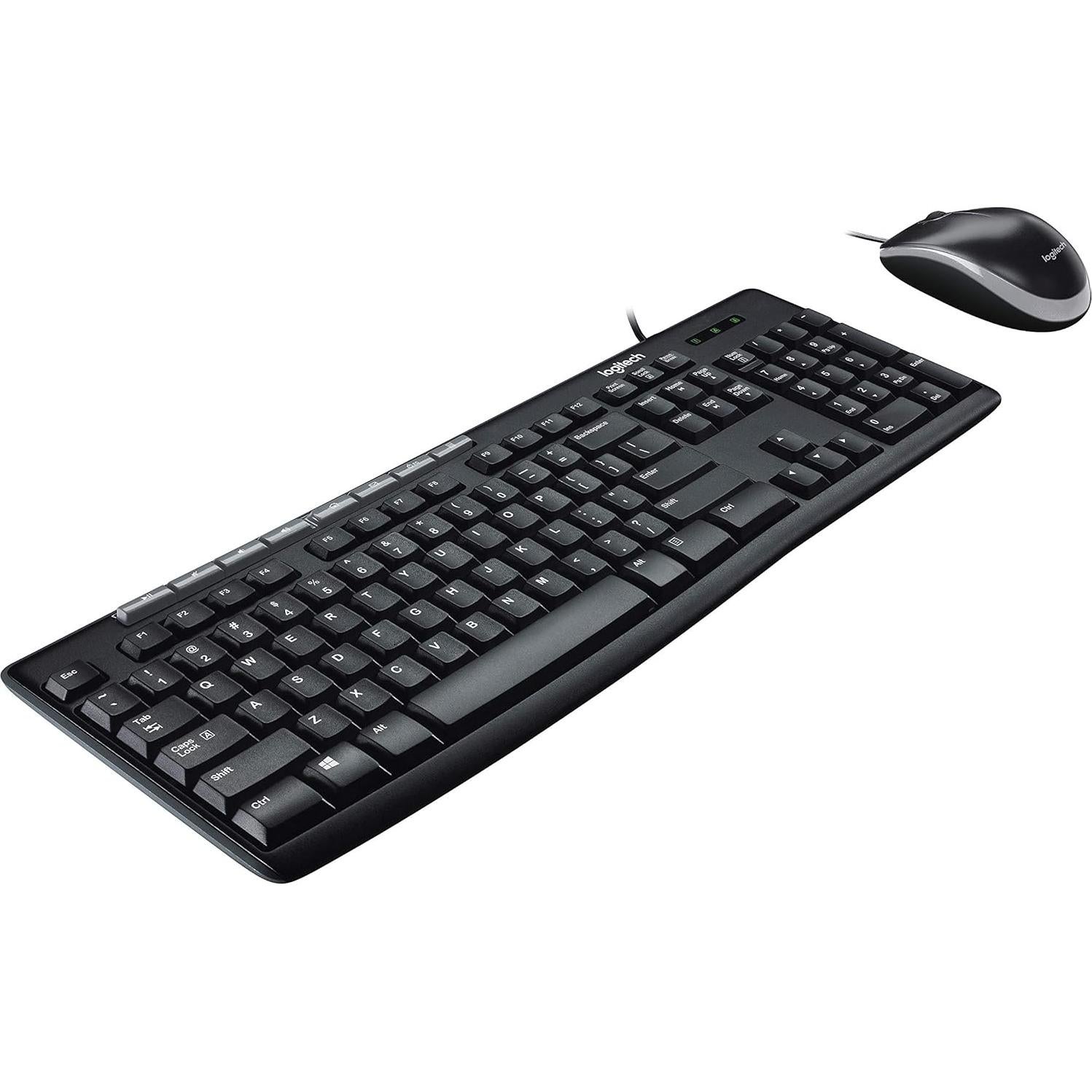 Combo Logitech MK200 Teclado Completo y Ratón Óptico