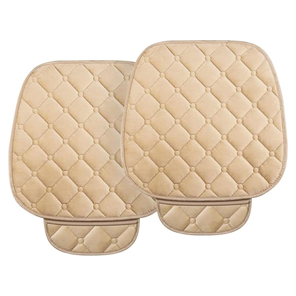 Funda de Asiento Delantero 2 Pack 8sanlione Beige Universal