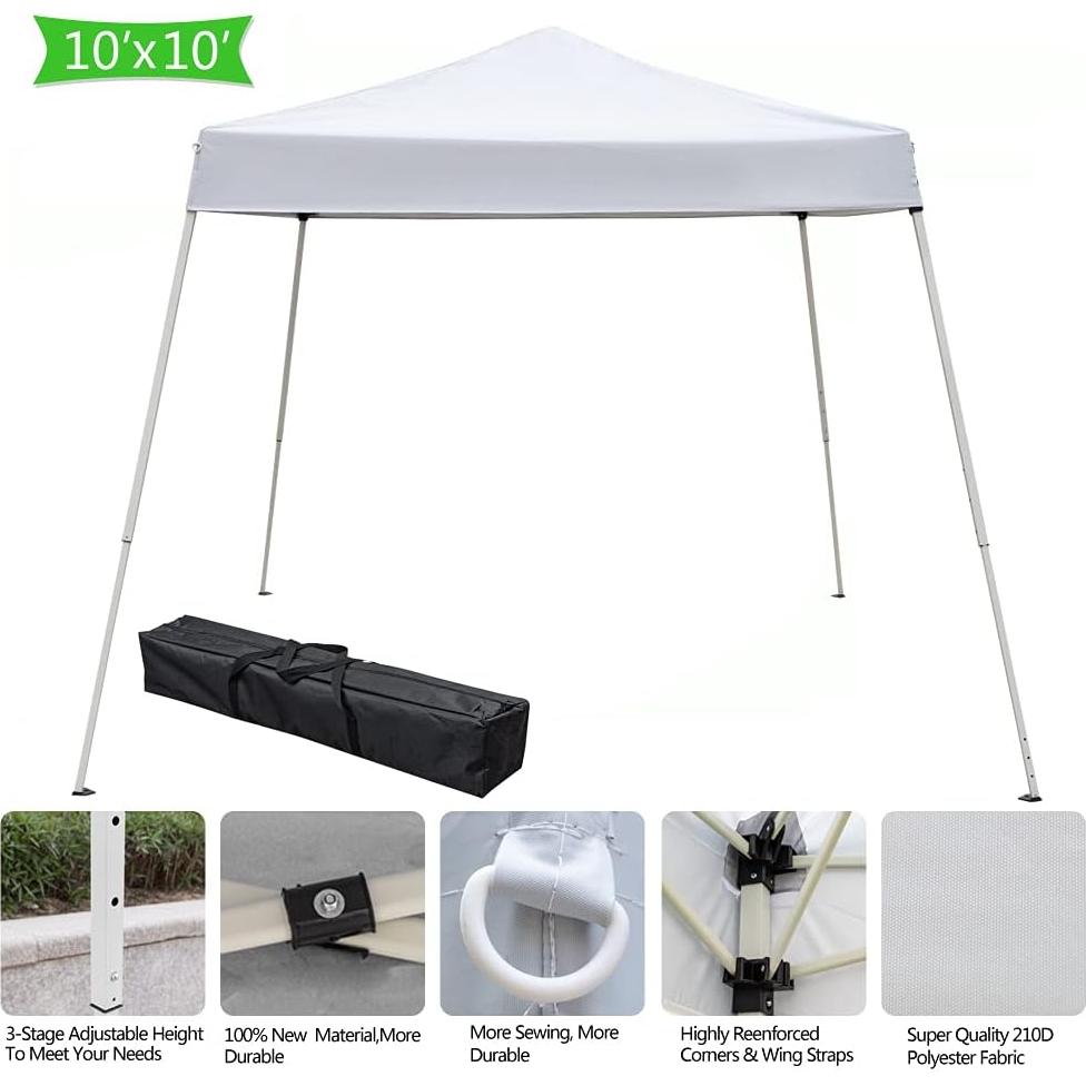 Carpa de Patio EEBUIHUI 3x3m Impermeable para Eventos