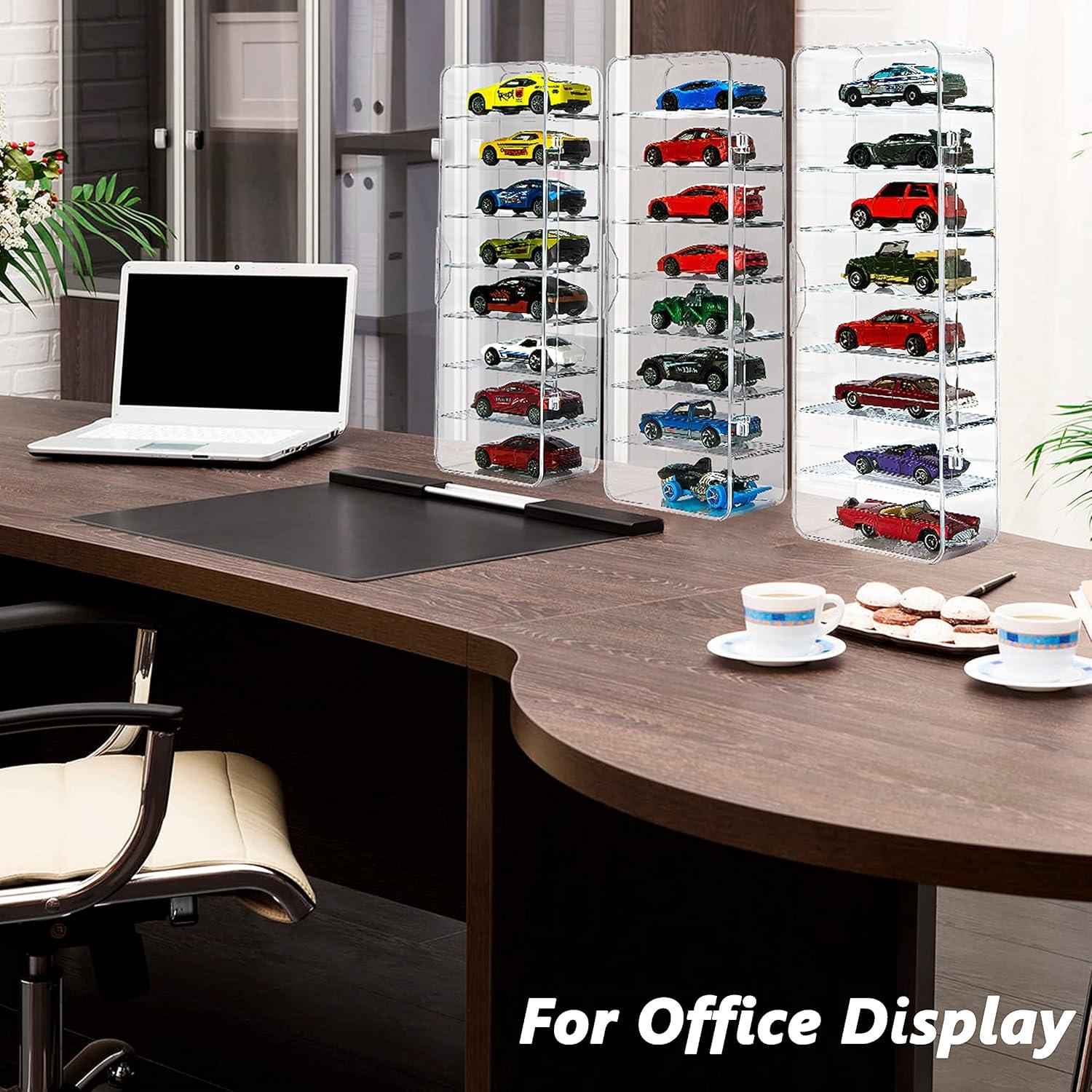 Estuche de Exhibición KISLANE para 24 Coches de Juguete Acrílico
