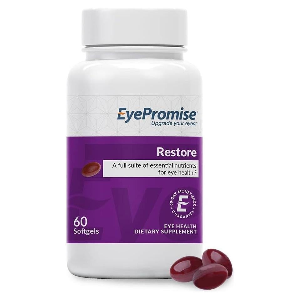 Suplemento EyePromise Restore - 60 Cápsulas para Salud Ocular