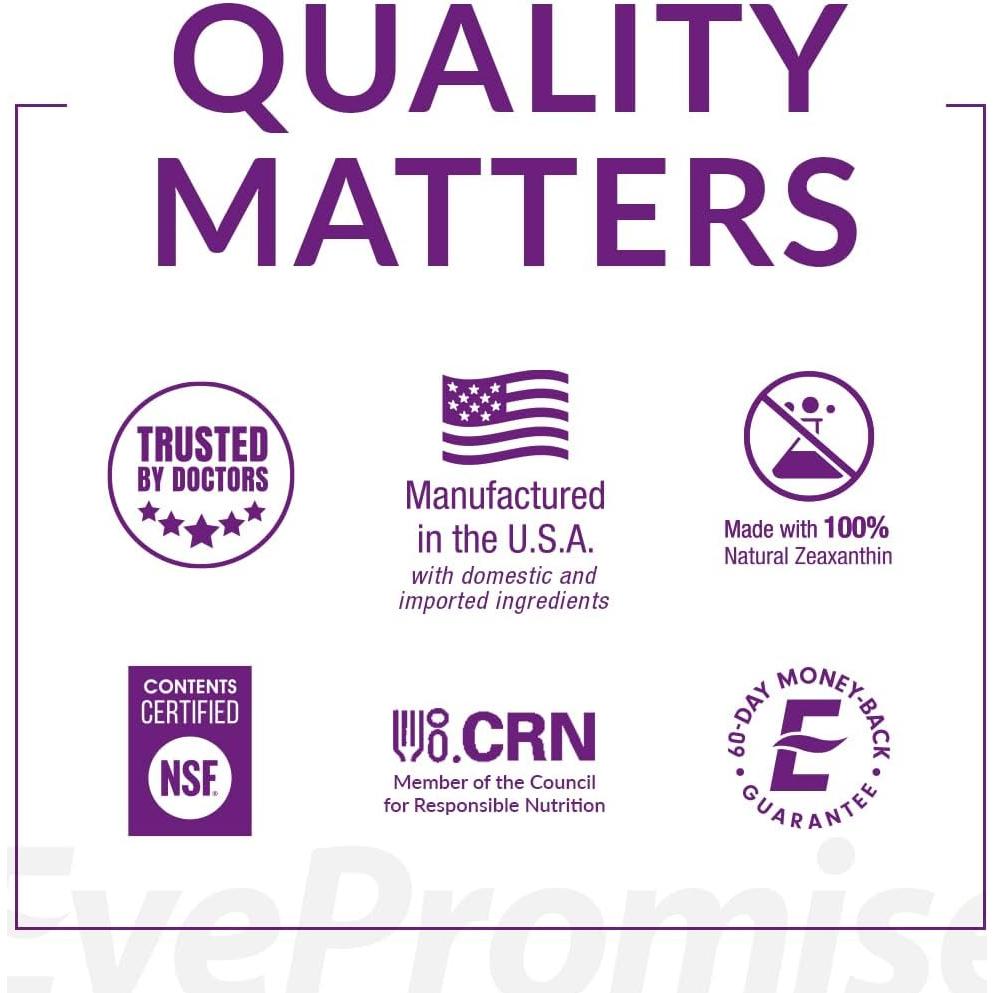 Suplemento EyePromise Restore - 60 Cápsulas para Salud Ocular