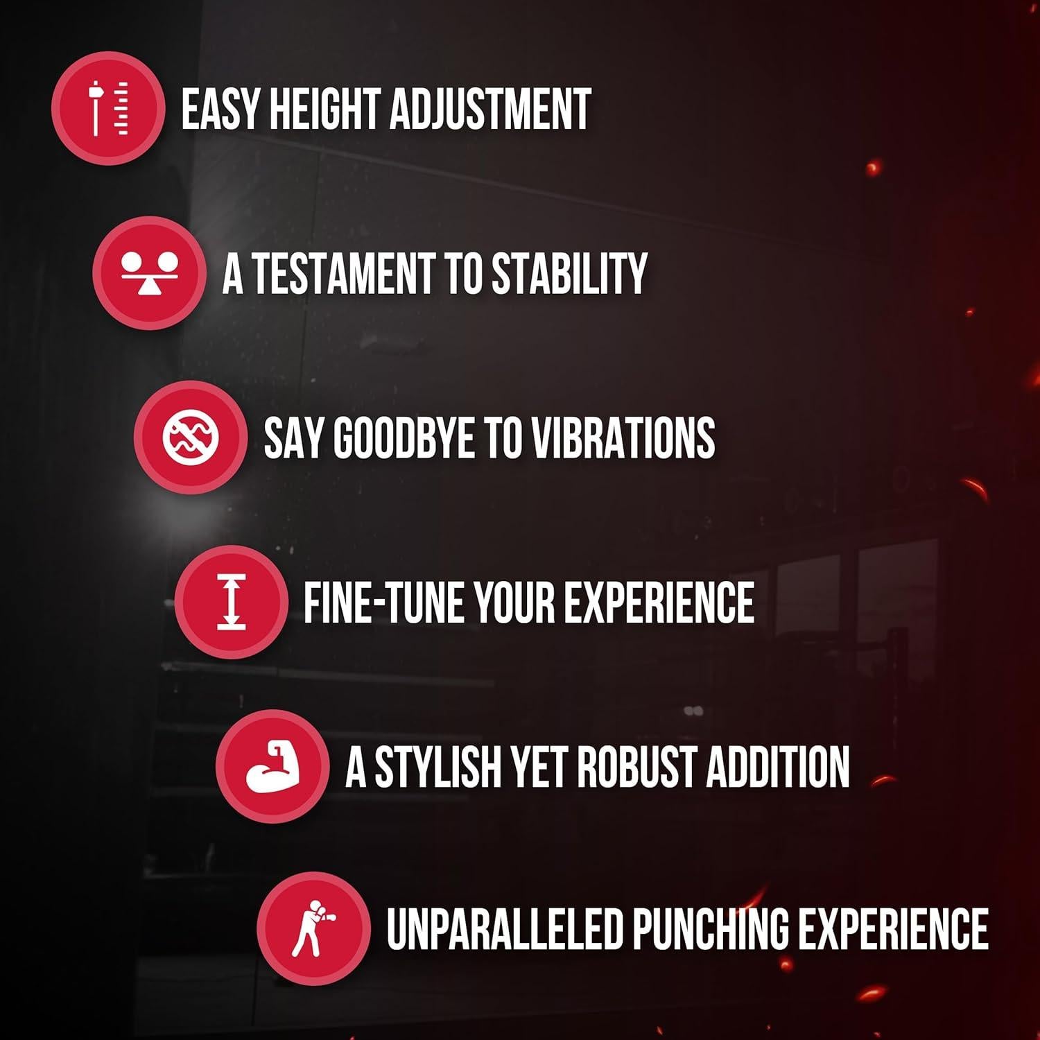 Plataforma para Saco de Velocidad Cleto Reyes Montaje Pared