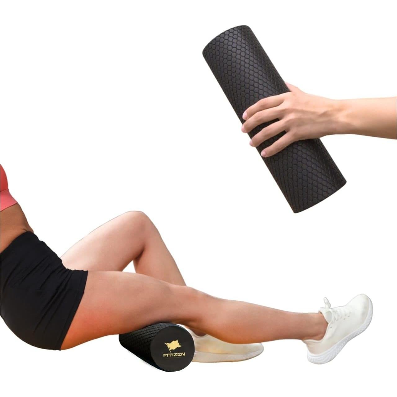 Rodillo de Espuma FITNATION Mini 30x10 cm para Masaje Muscular