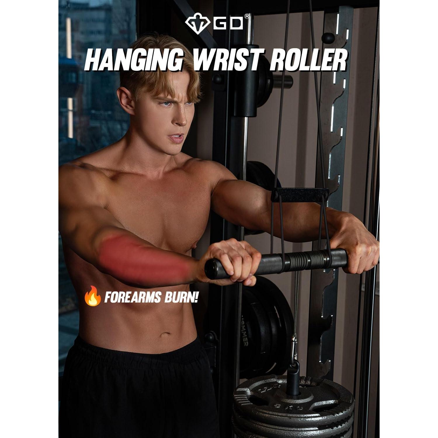 Rodillo de Muñeca Colgante GD para Antebrazo - 450kg