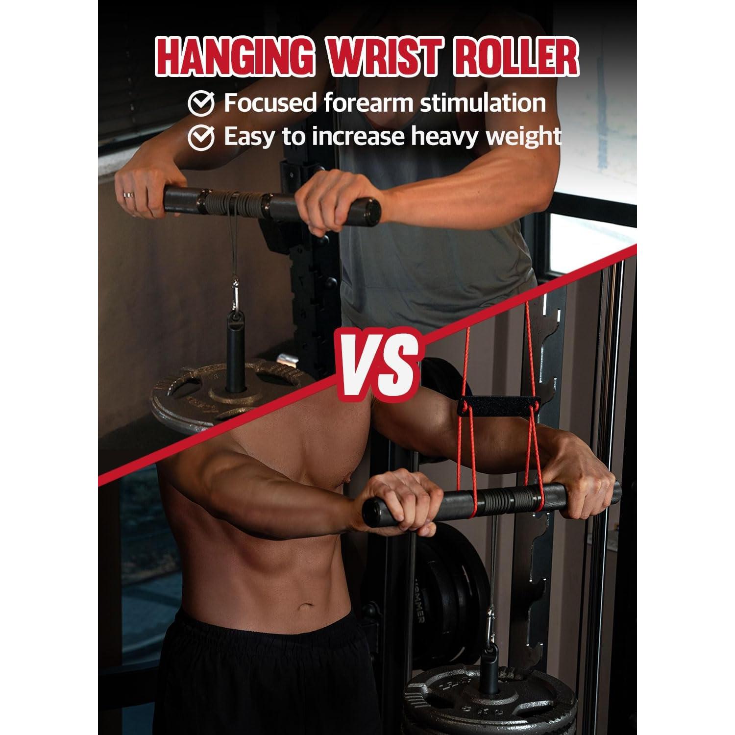 Rodillo de Muñeca Colgante GD para Antebrazo - 450kg