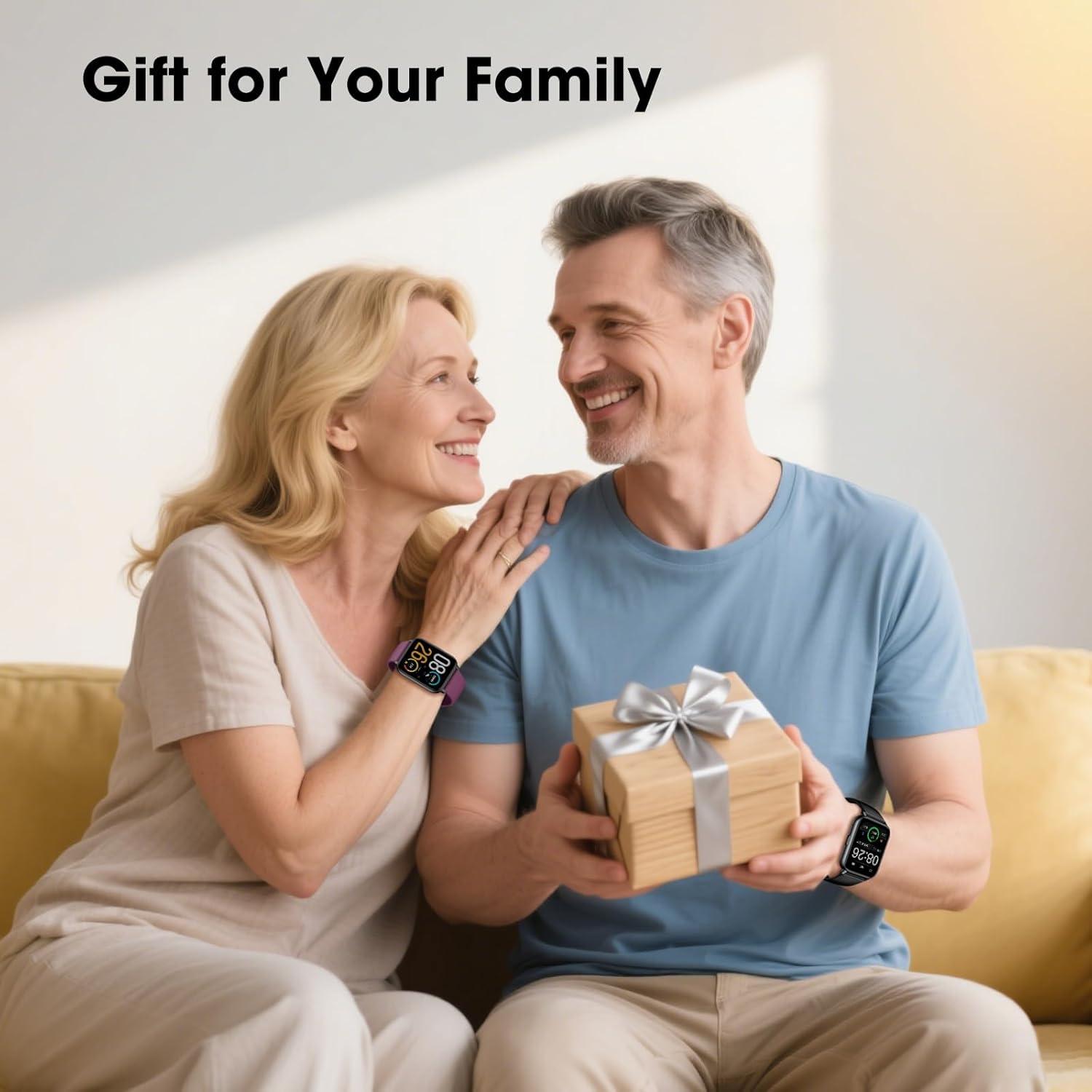 Reloj Inteligente EURANS Negro 1.8" Pantalla HD Sin App