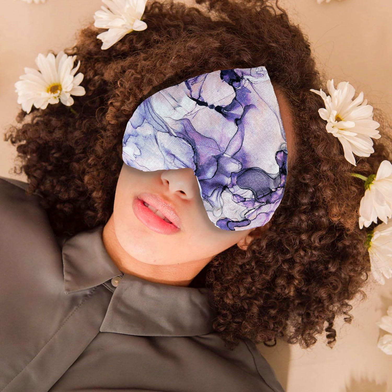 Almohadilla de Ojos con Peso Corazón Lavanda Orgánica 180g