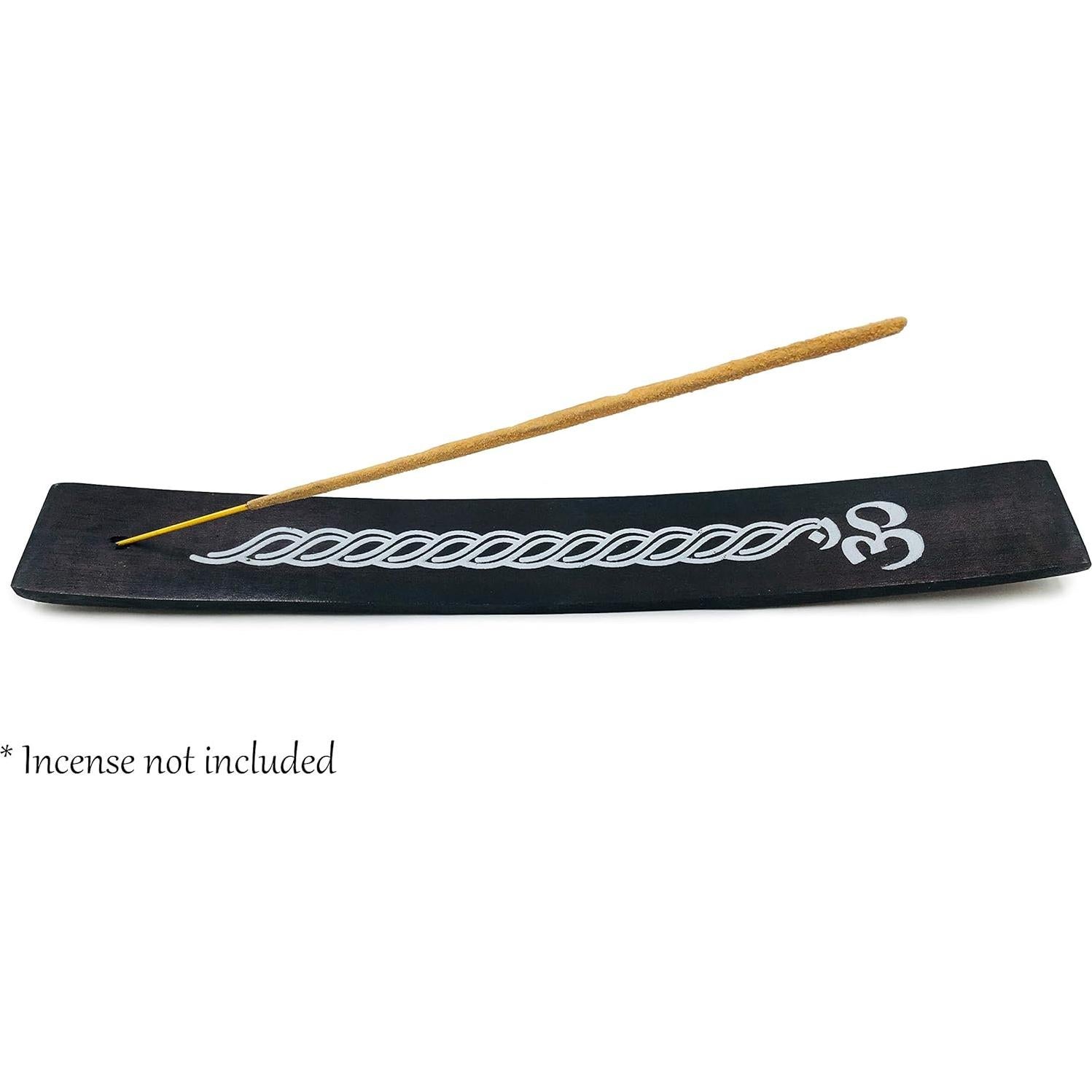 Soporte de Incienso Imaginación Alternativa - Madera Negra 25.4cm