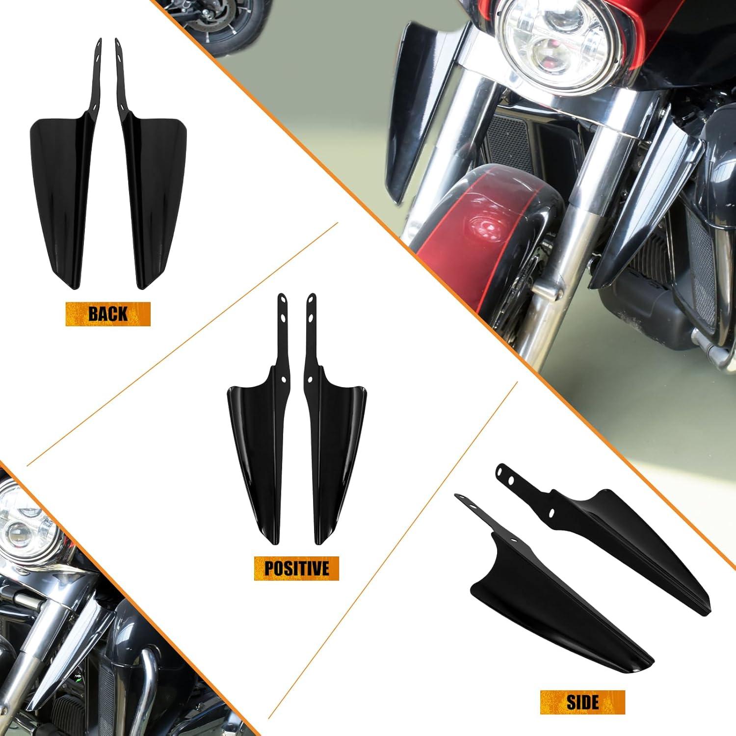 Deflectores de Viento HCmotorku para Motocicleta Harley 1995-2024