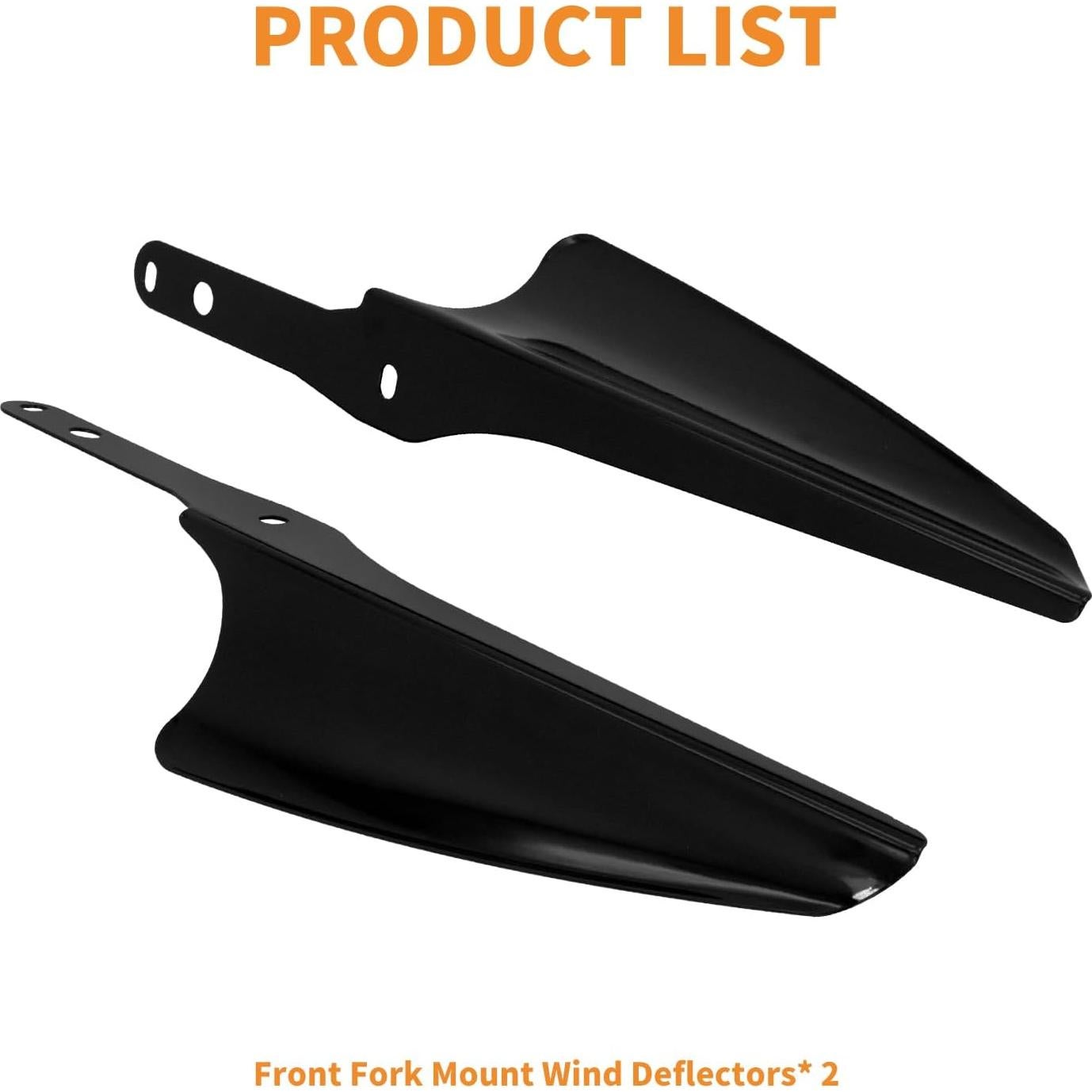 Deflectores de Viento HCmotorku para Motocicleta Harley 1995-2024