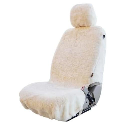 Funda de Asiento de Coche SHEEPSKIN ELITE Piel de Oveja Beige