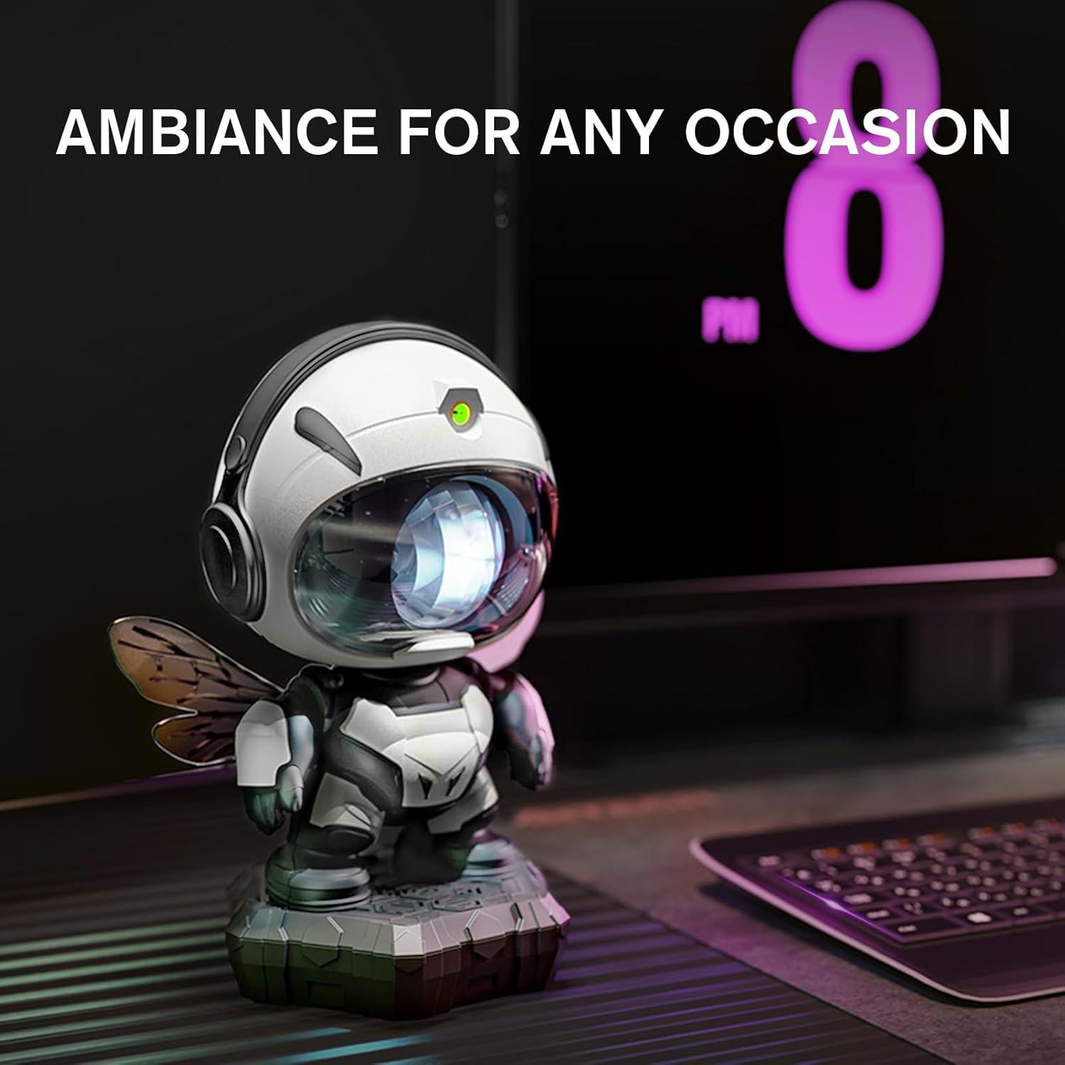 Proyector de Luz Galáctica Mooyran Abeja - Luz Nocturna LED