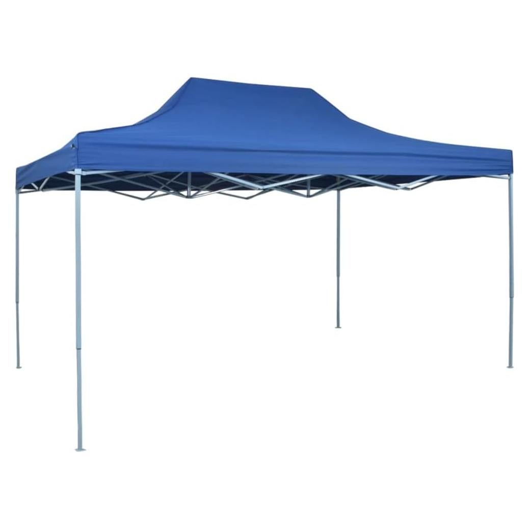 Carpa Plegable Pop-Up ZQQLVOO 4.5x3m Impermeable UV Azul