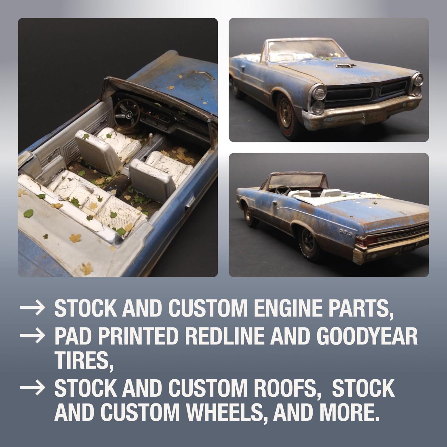 Modelo a Escala AMT 1965 Pontiac GTO 1:25 Blanco