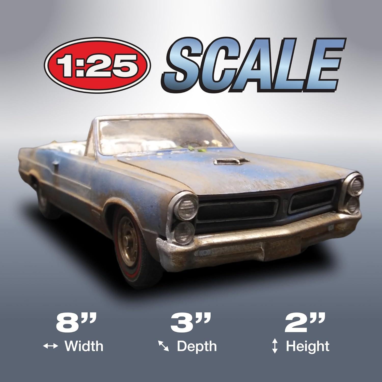 Modelo a Escala AMT 1965 Pontiac GTO 1:25 Blanco