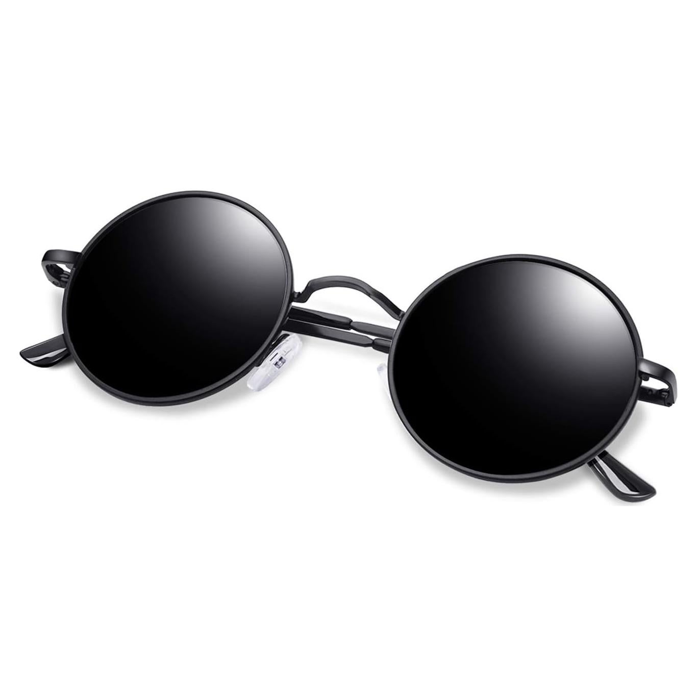 Gafas de sol redondas polarizadas KANASTAL UV400 para hombres