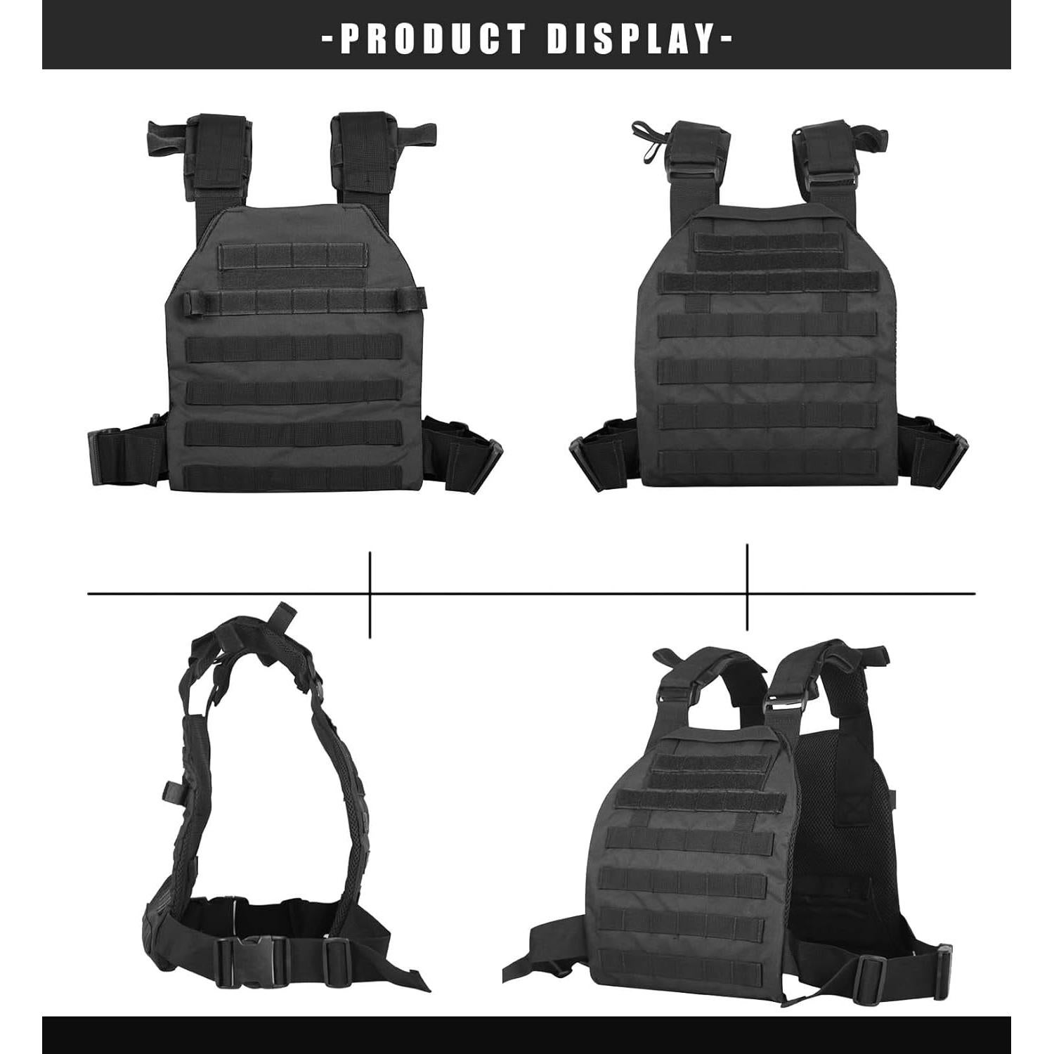 Chaleco con peso ajustable Miramrax para entrenamiento fitness