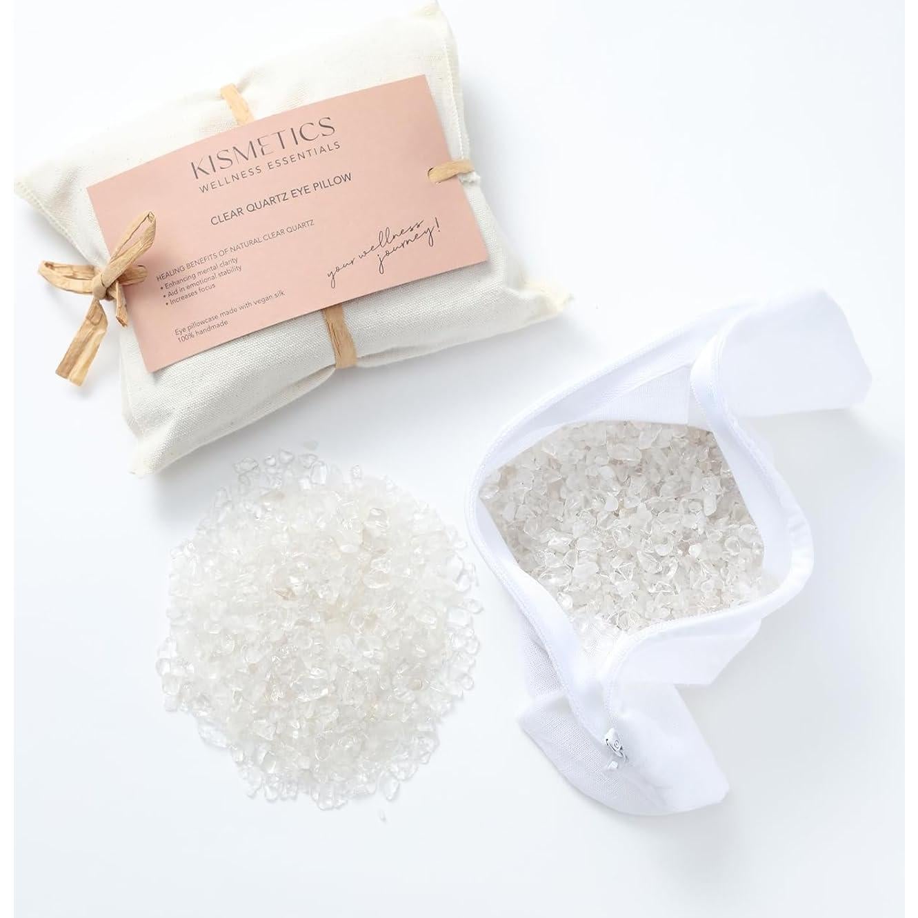 Almohadilla de Ojos KISMETICS con Cuarzo Claro 25.4x8.9cm