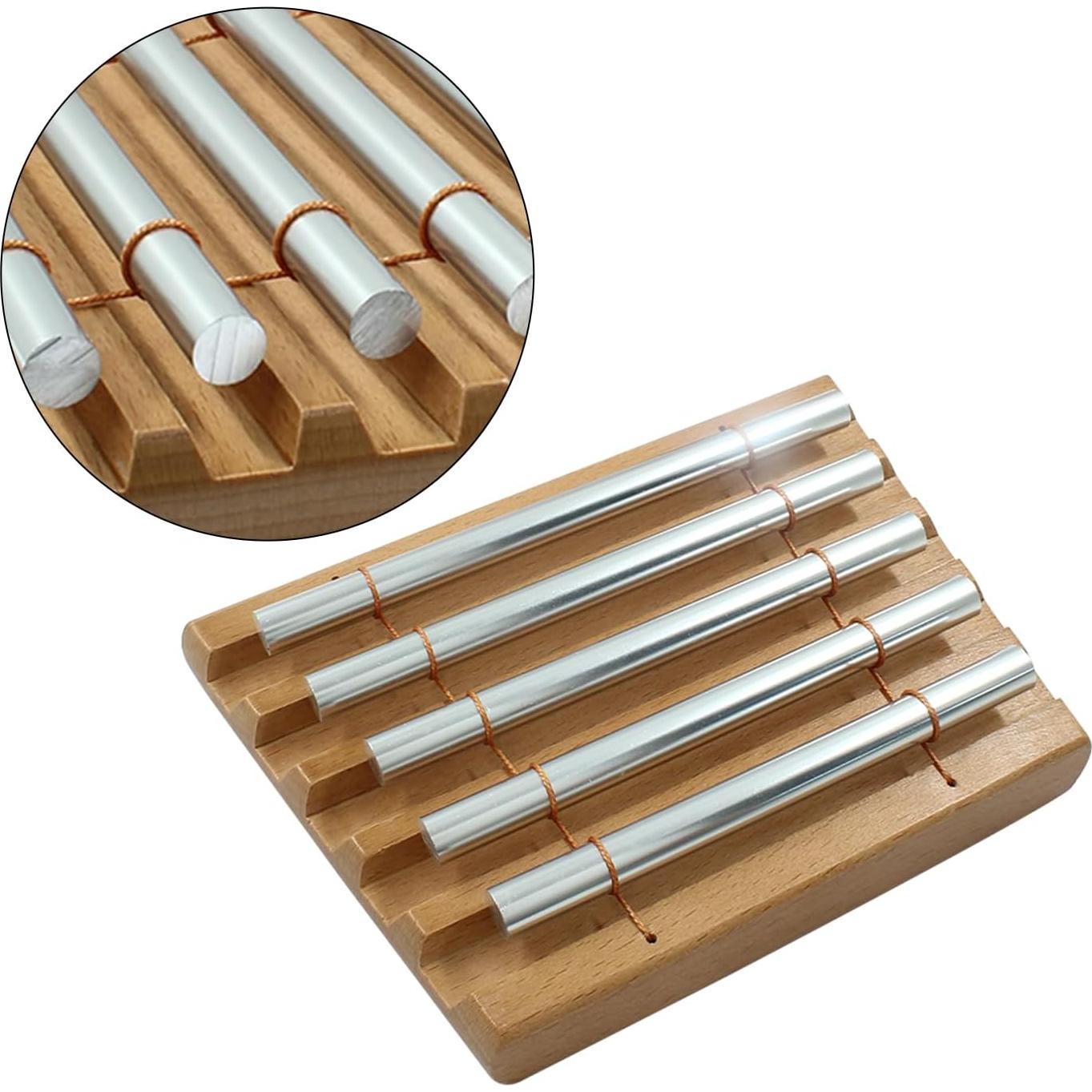 Campana de Meditación Luomorgo 5 Tonos con Mazo - 17cm