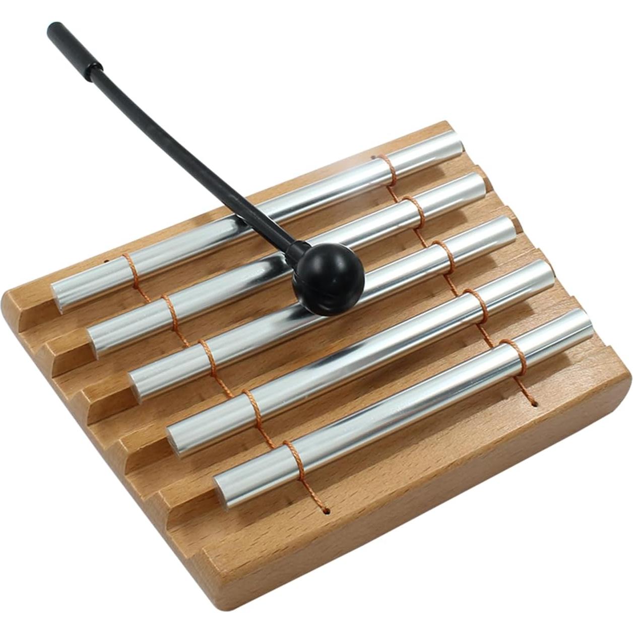 Campana de Meditación Luomorgo 5 Tonos con Mazo - 17cm