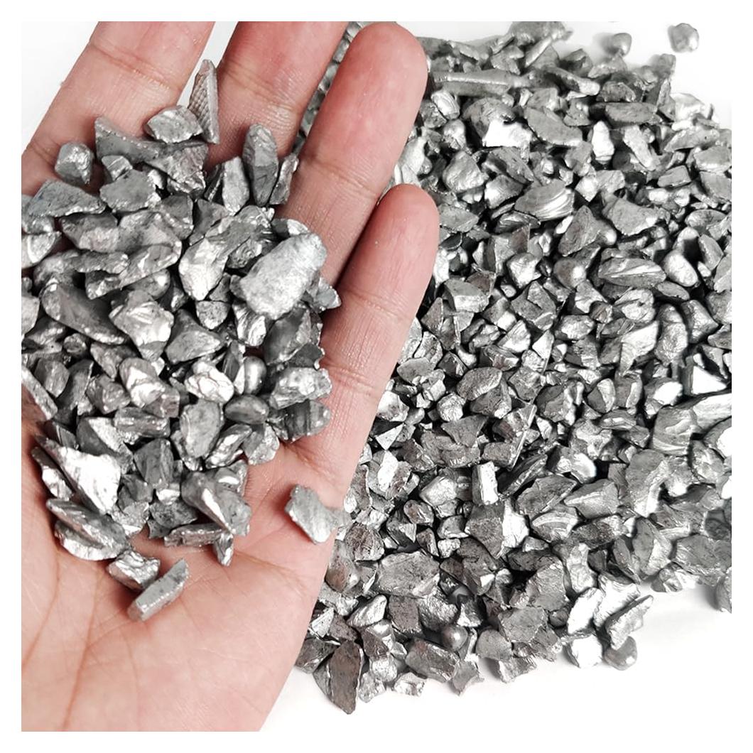 Relleno de Jarrón HappyFiller 0.37 kg Grava Plateada 3-12mm