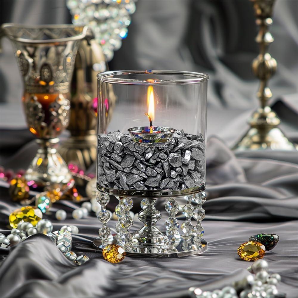 Relleno de Jarrón HappyFiller 0.37 kg Grava Plateada 3-12mm