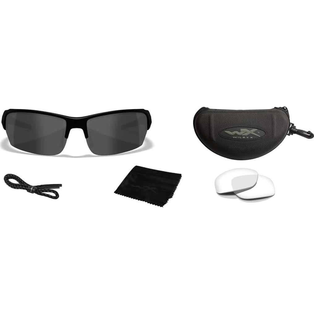 Gafas de Sol Tácticas Wiley X WX VALOR - Negro Mate