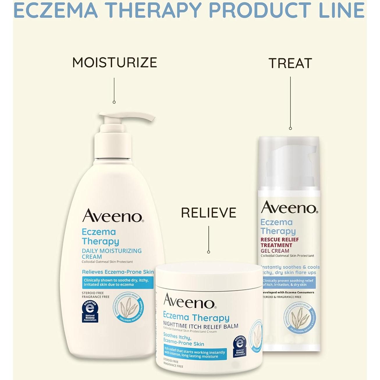 Bálsamo Aveeno para Eczema 311g Sin Fragancia Hipoalergénico