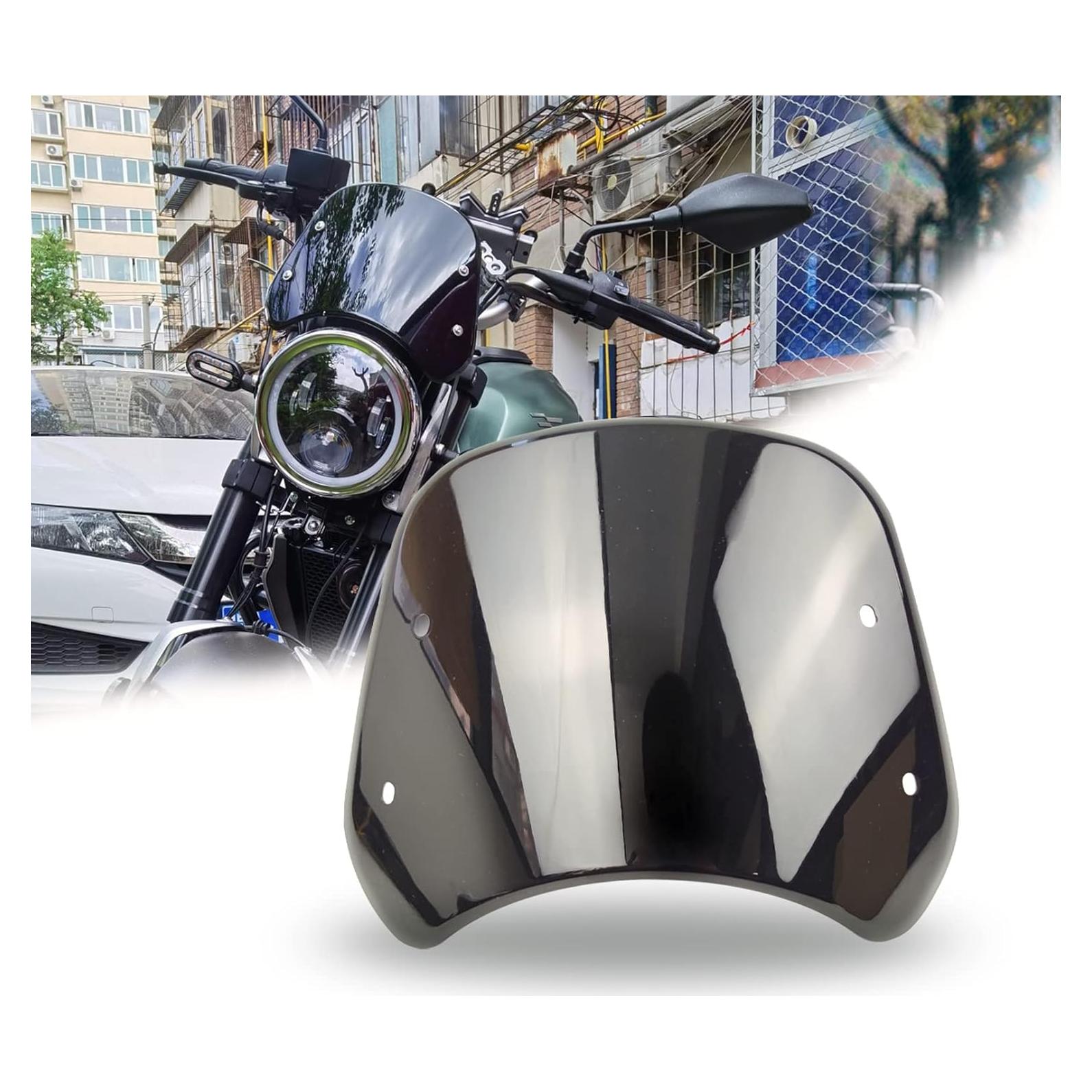 Deflector de Viento Universal para Motocicleta HARPUOU 5-7"