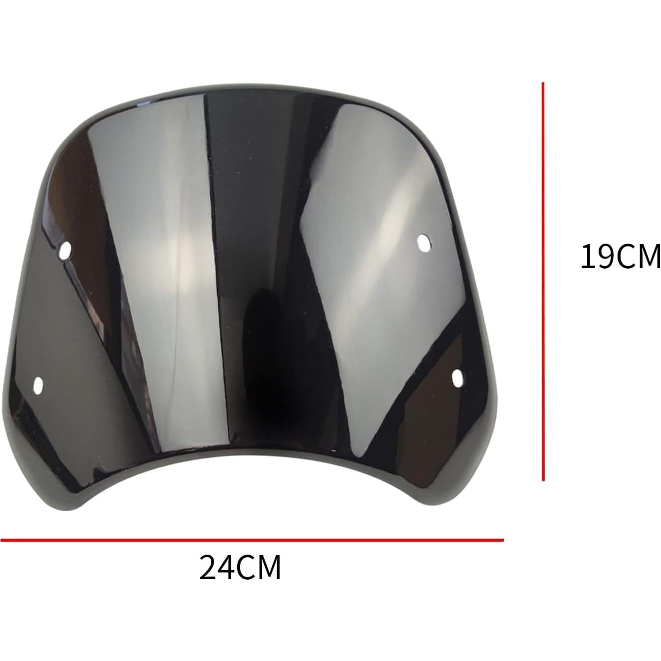 Deflector de Viento Universal para Motocicleta HARPUOU 5-7"