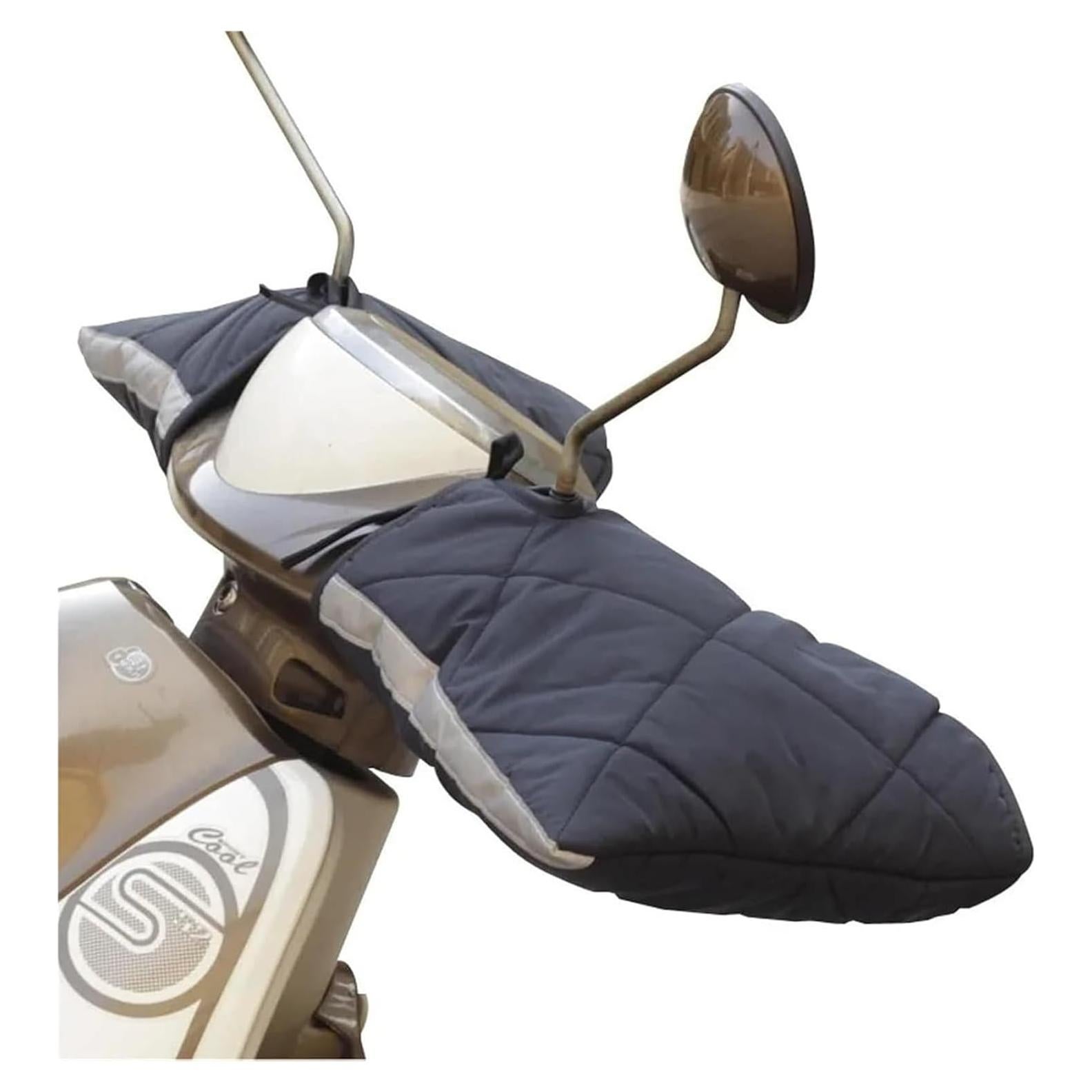 Cubiertas de Manillar de Motocicleta ZXDdxjiu Acolchadas Negras