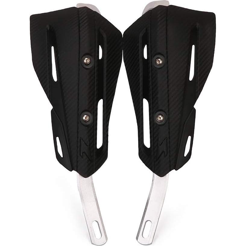 Protectores de Manos JFG RACING para Motocicleta - Aluminio Negro