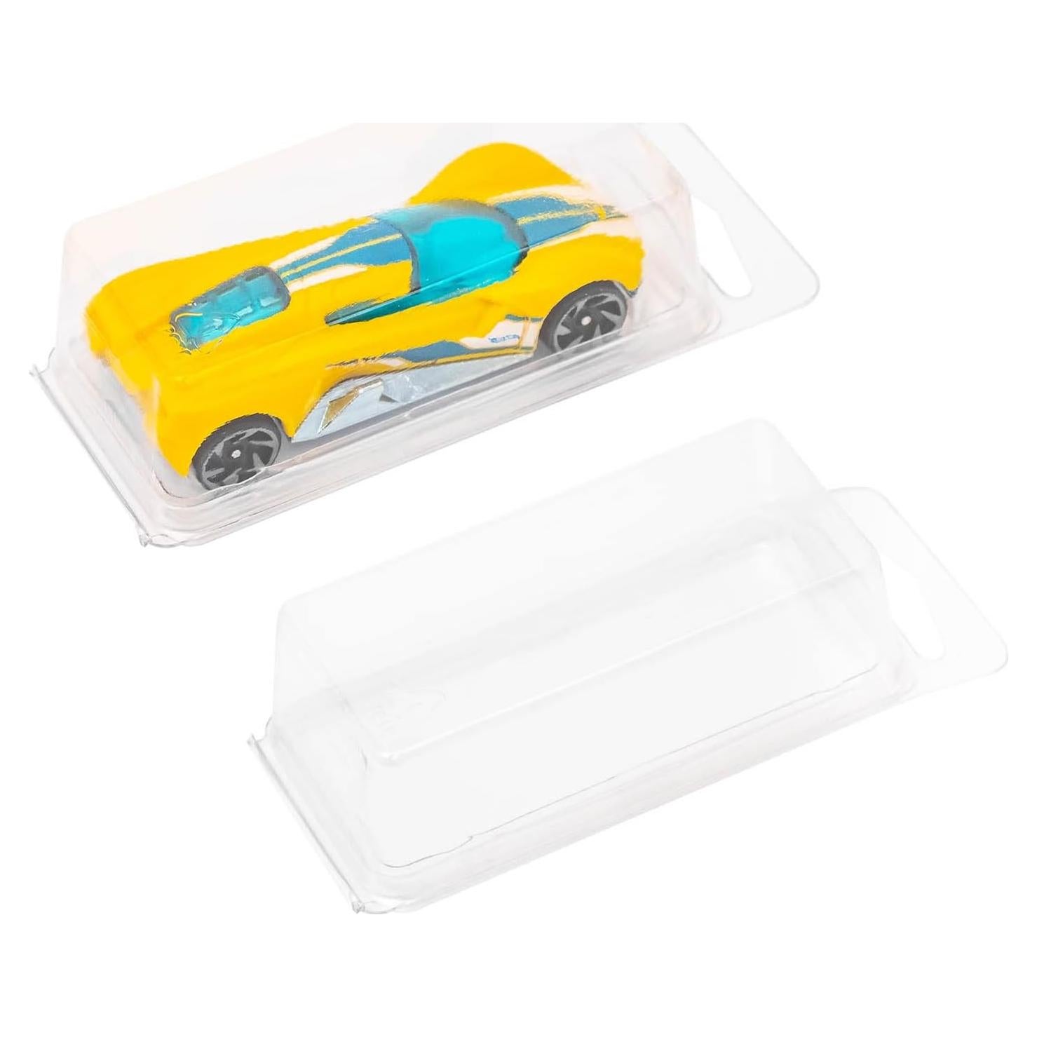 Funda Clamshell Protectores Platinum para Autos Hot Wheels 10 Pzas