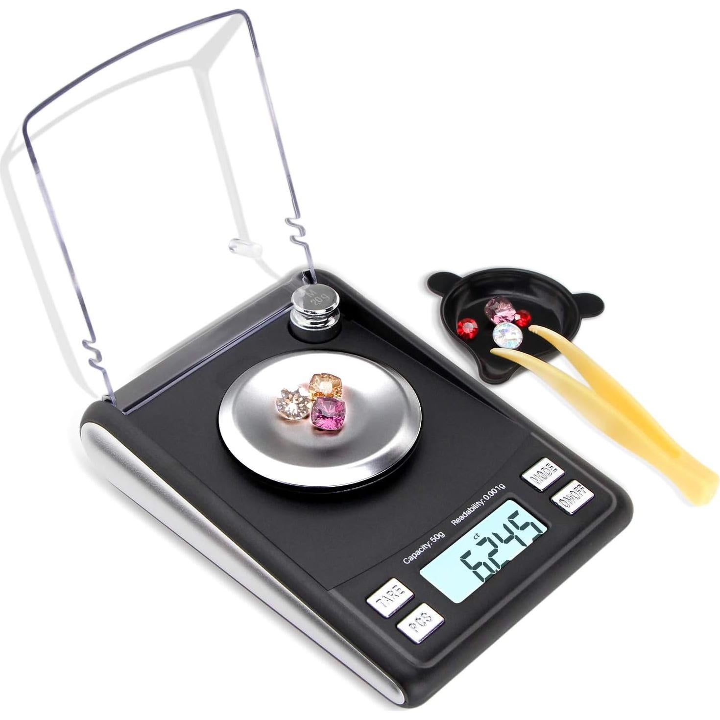 Báscula de Precisión Fuzion KL7 50g/0.001g con Accesorios