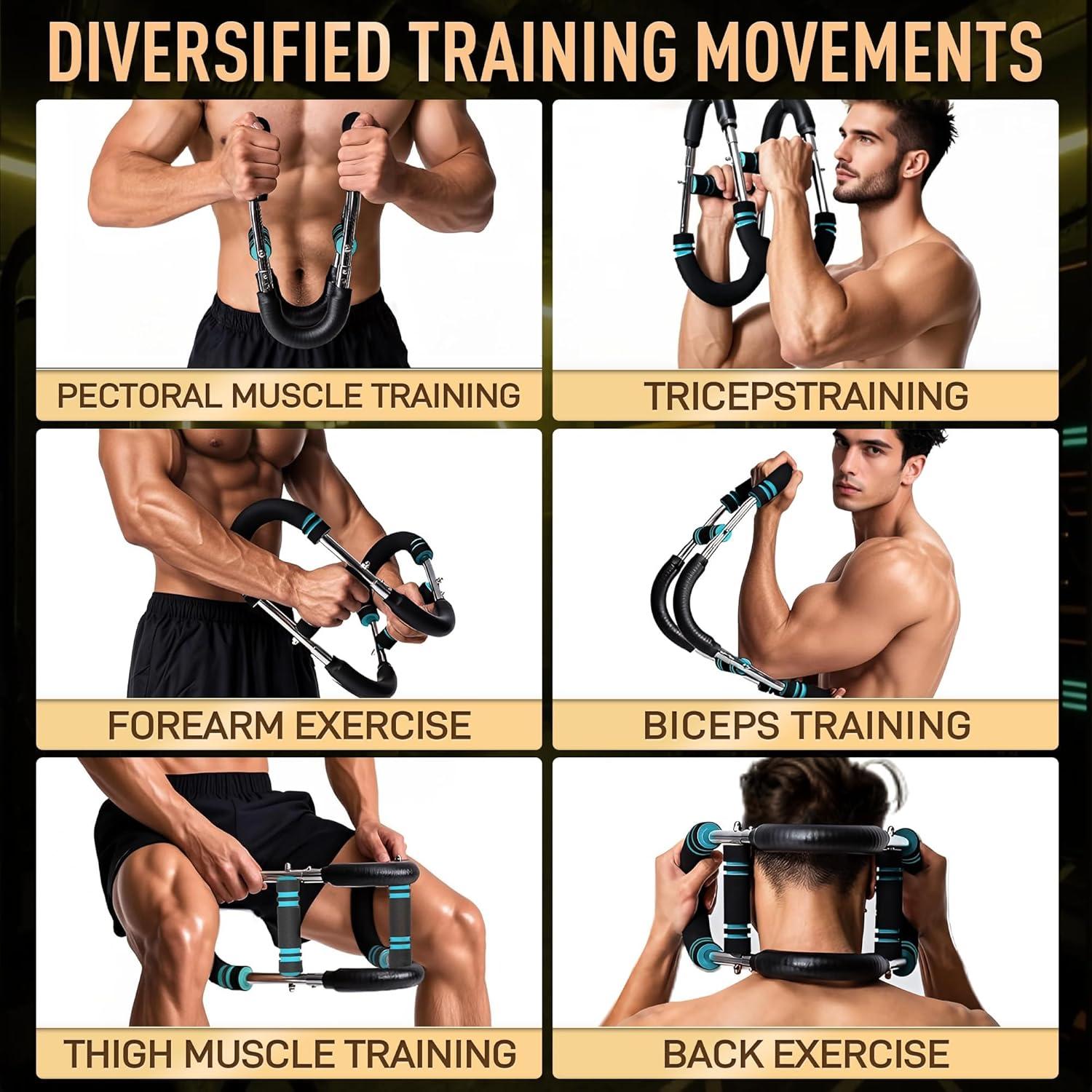 Entrenador de Brazos Twister Cotftr 64x18x6 cm Ajustable