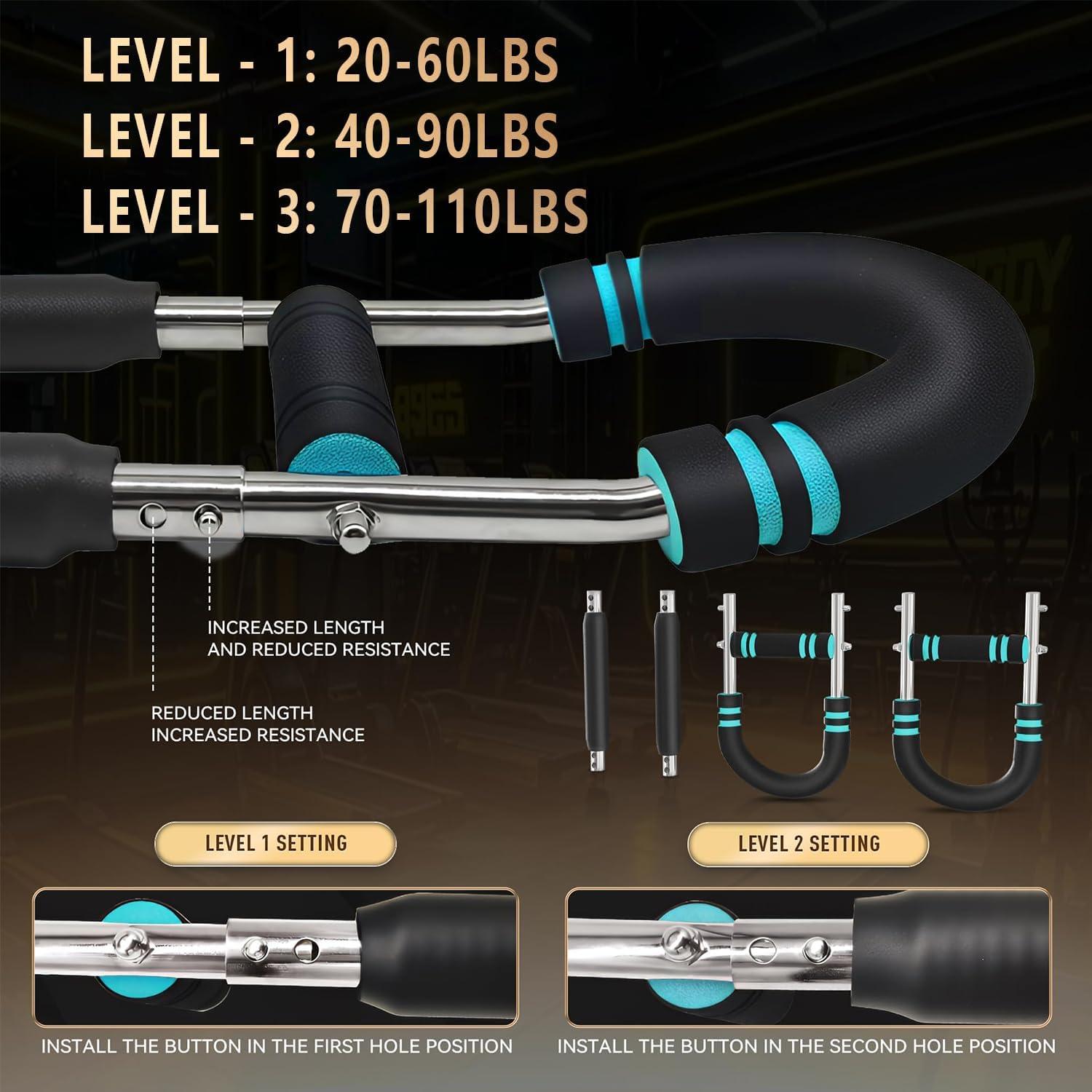 Entrenador de Brazos Twister Cotftr 64x18x6 cm Ajustable